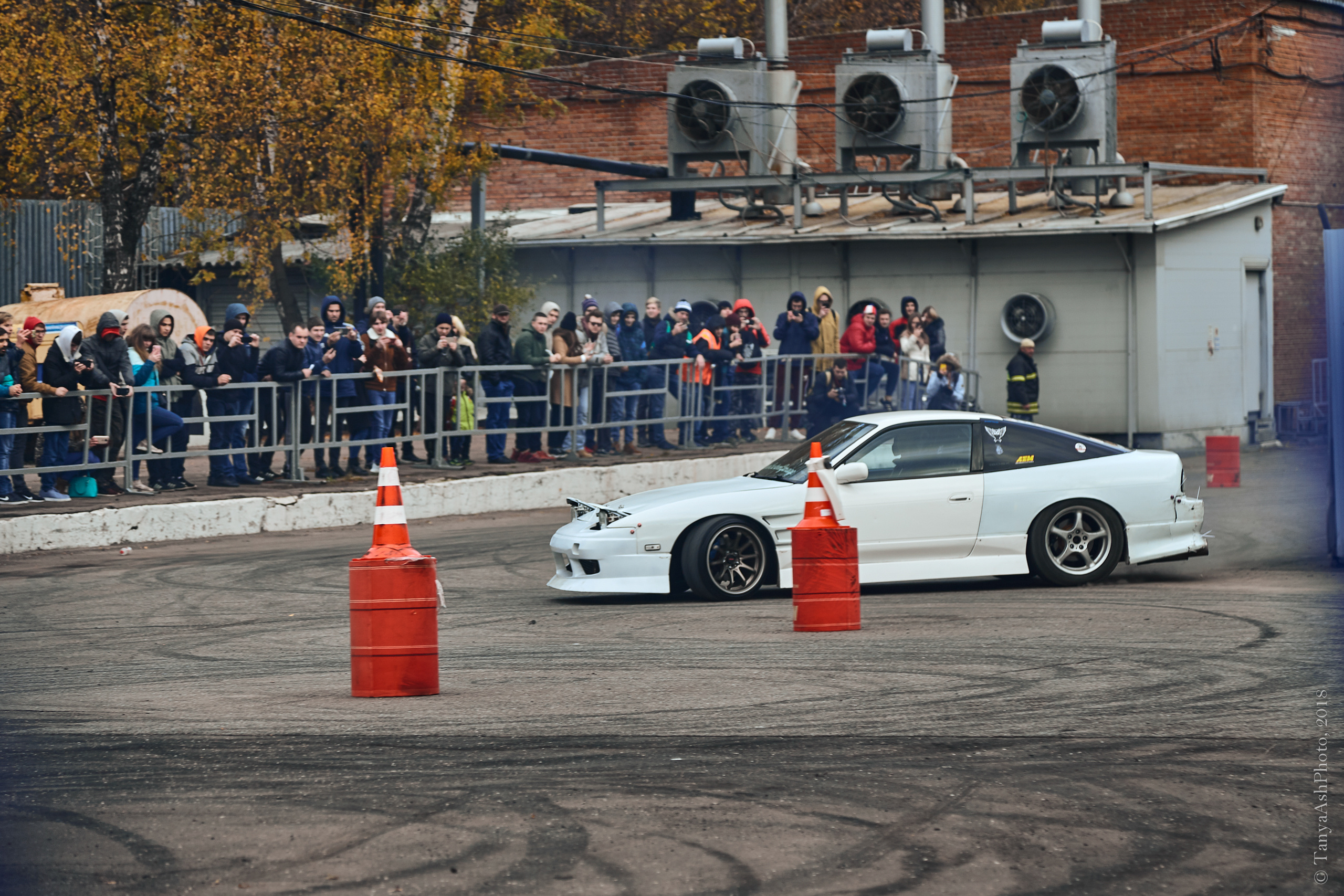 Фоторепортаж с дрифт-шоу в Сокольниках. Фотограф Сонкина Татьяна