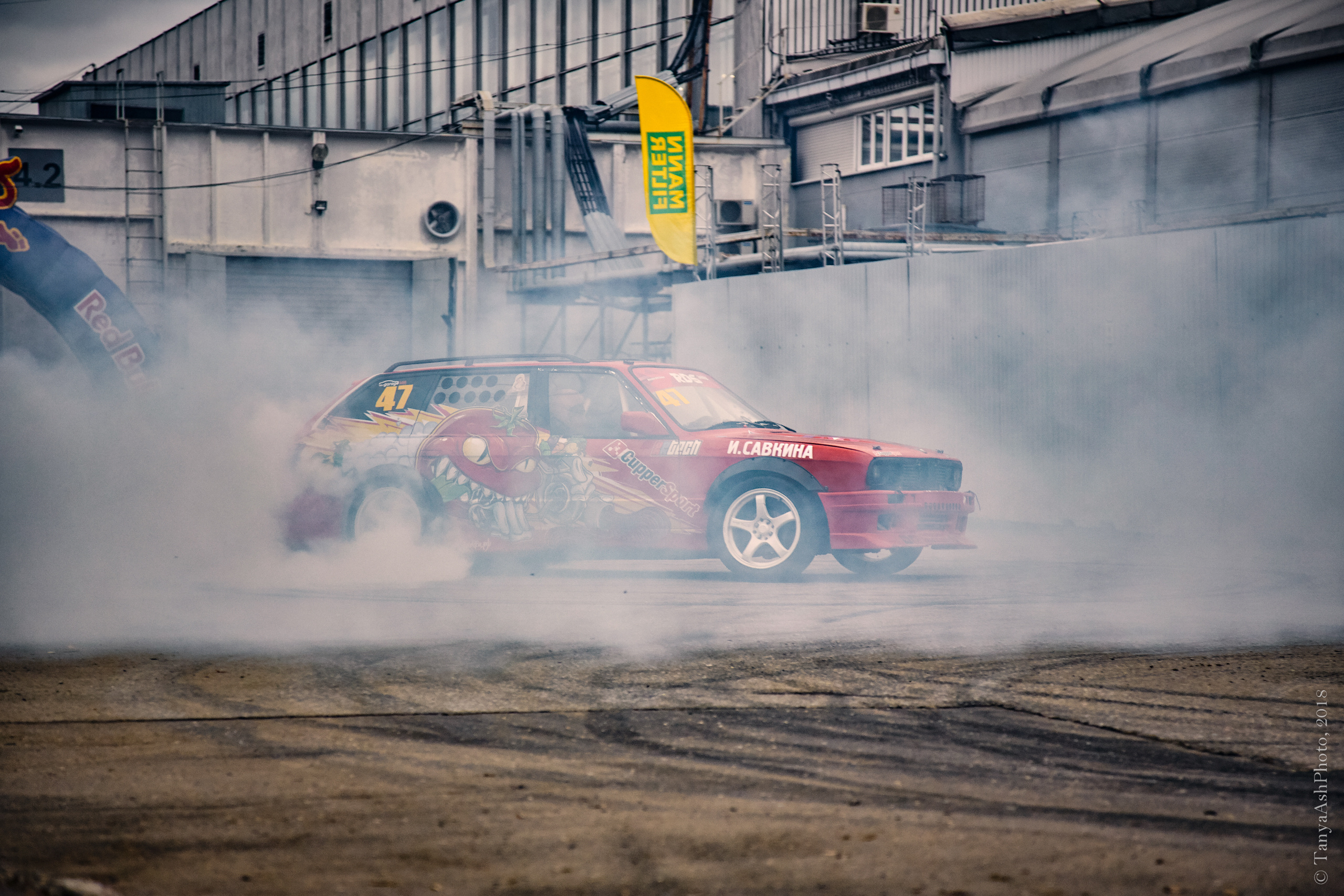 Фоторепортаж с дрифт-шоу в Сокольниках. Фотограф Сонкина Татьяна