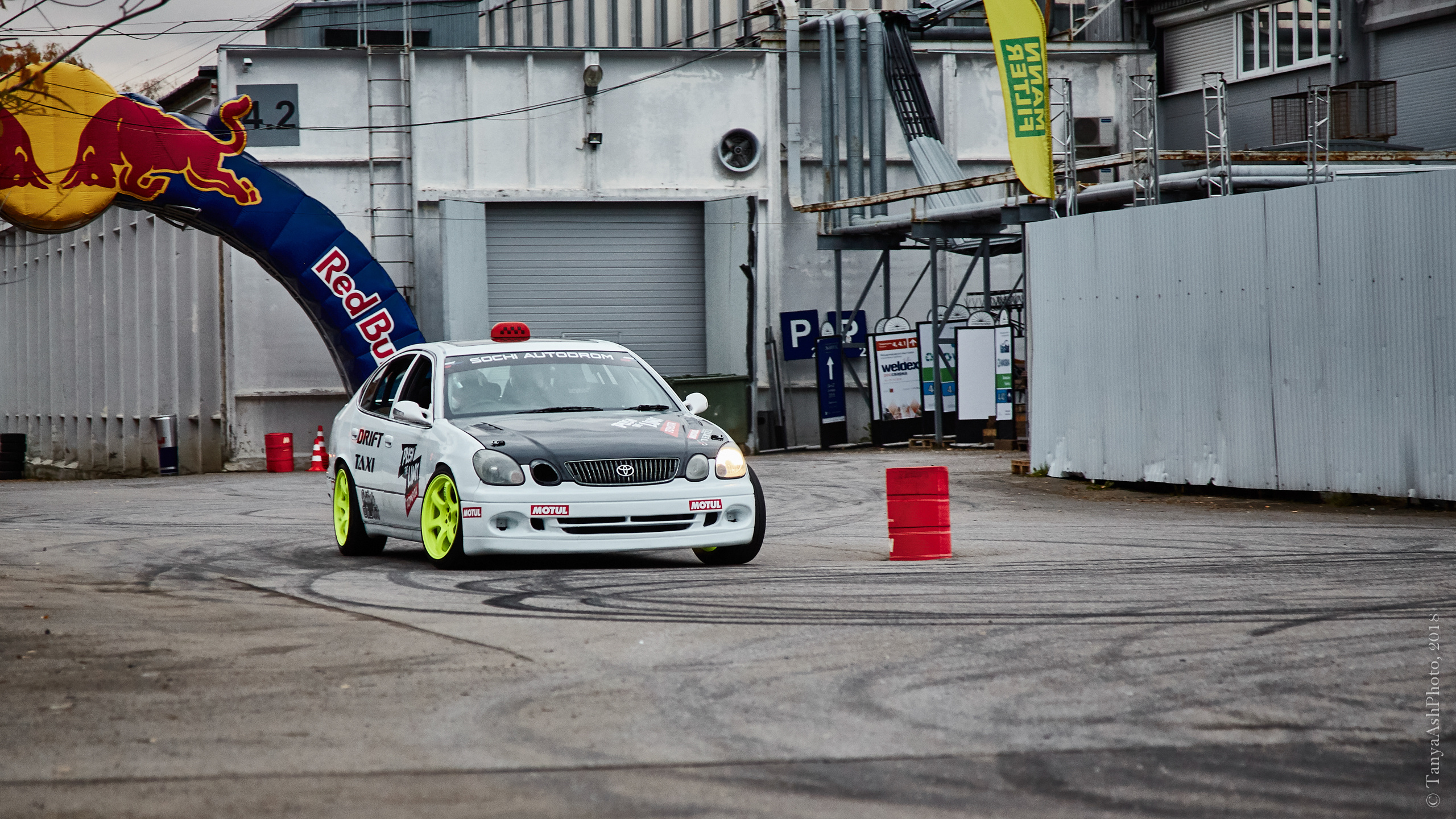 Фоторепортаж с дрифт-шоу в Сокольниках. Фотограф Сонкина Татьяна