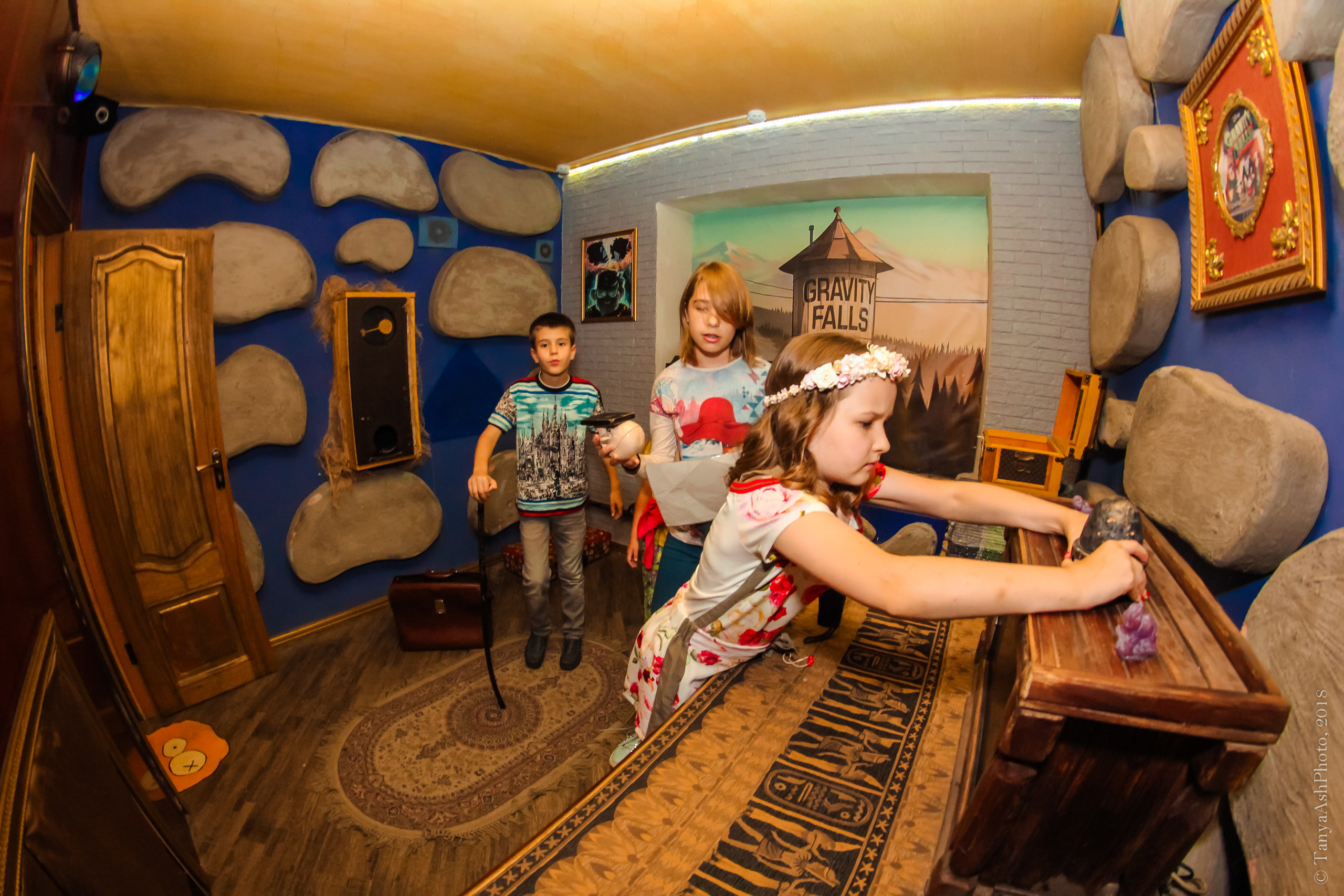 Фоторепортаж с детского квеста "Гравити Фолз". Фотограф Сонкина Татьяна