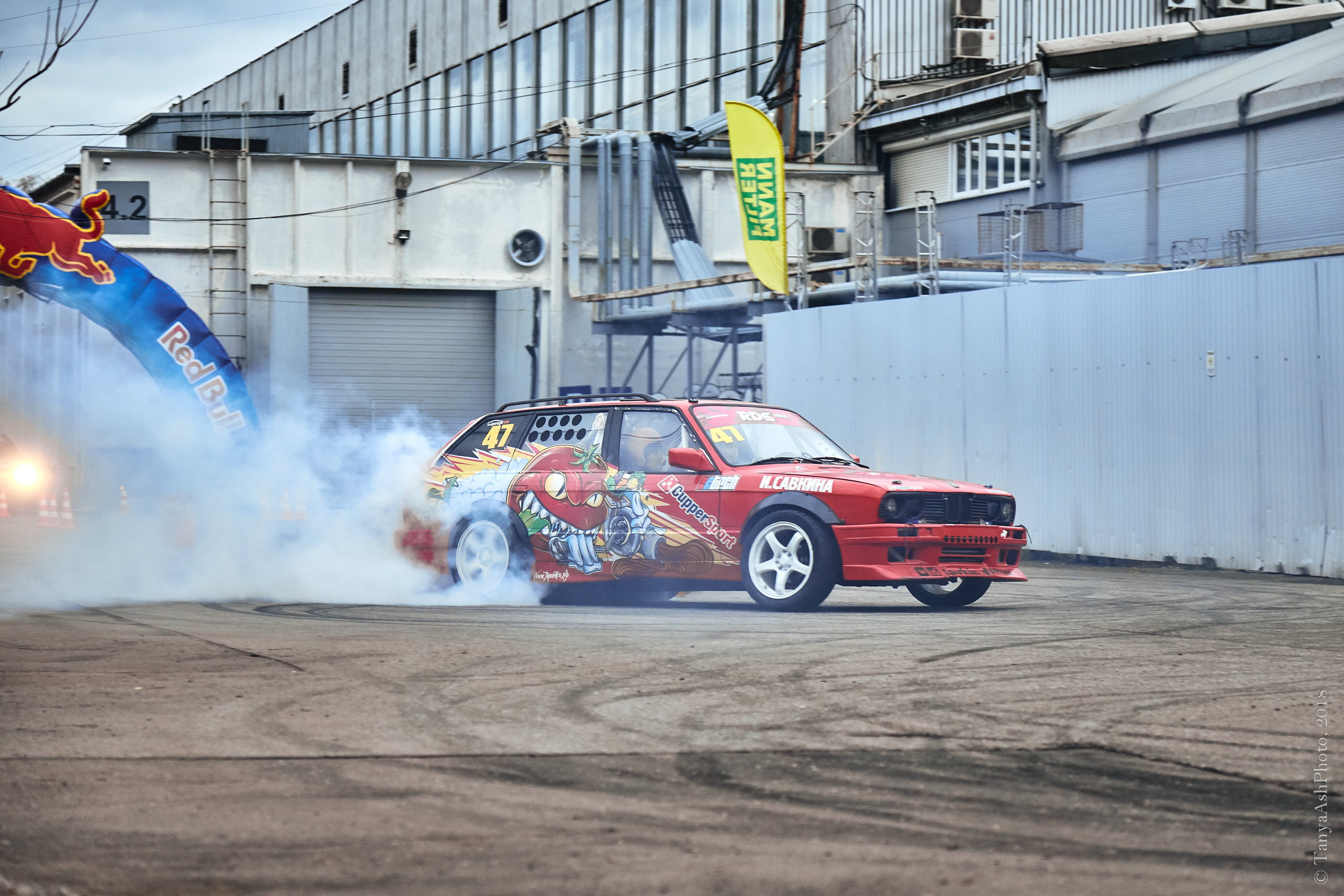 Фоторепортаж с дрифт-шоу в Сокольниках. Фотограф Сонкина Татьяна