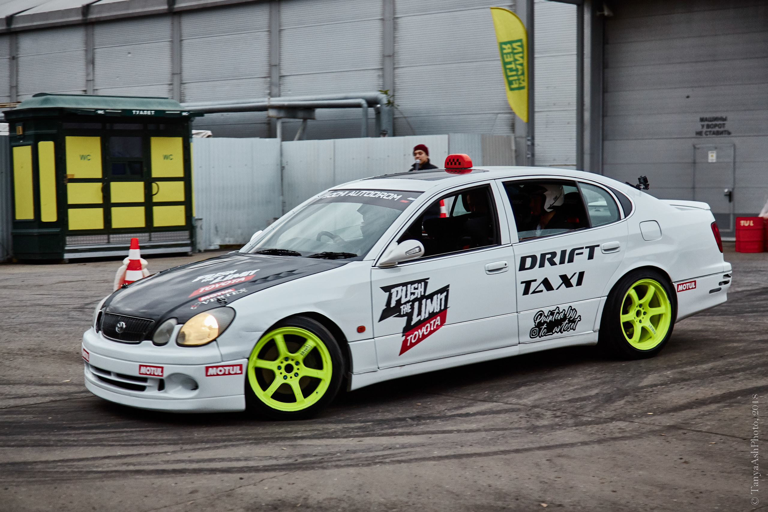 Фоторепортаж с дрифт-шоу в Сокольниках. Фотограф Сонкина Татьяна