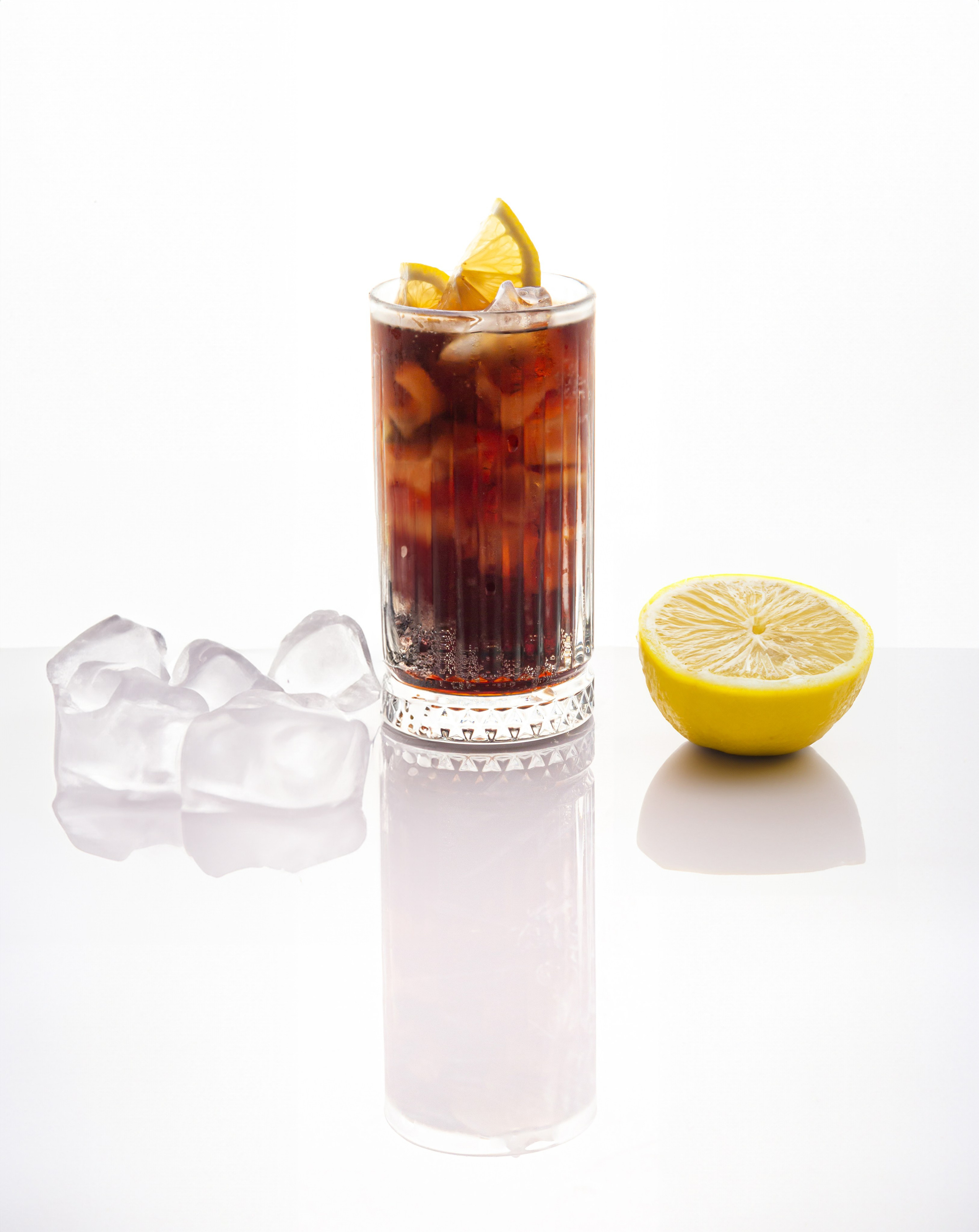 pepsi, coca cola, лимон, лёд