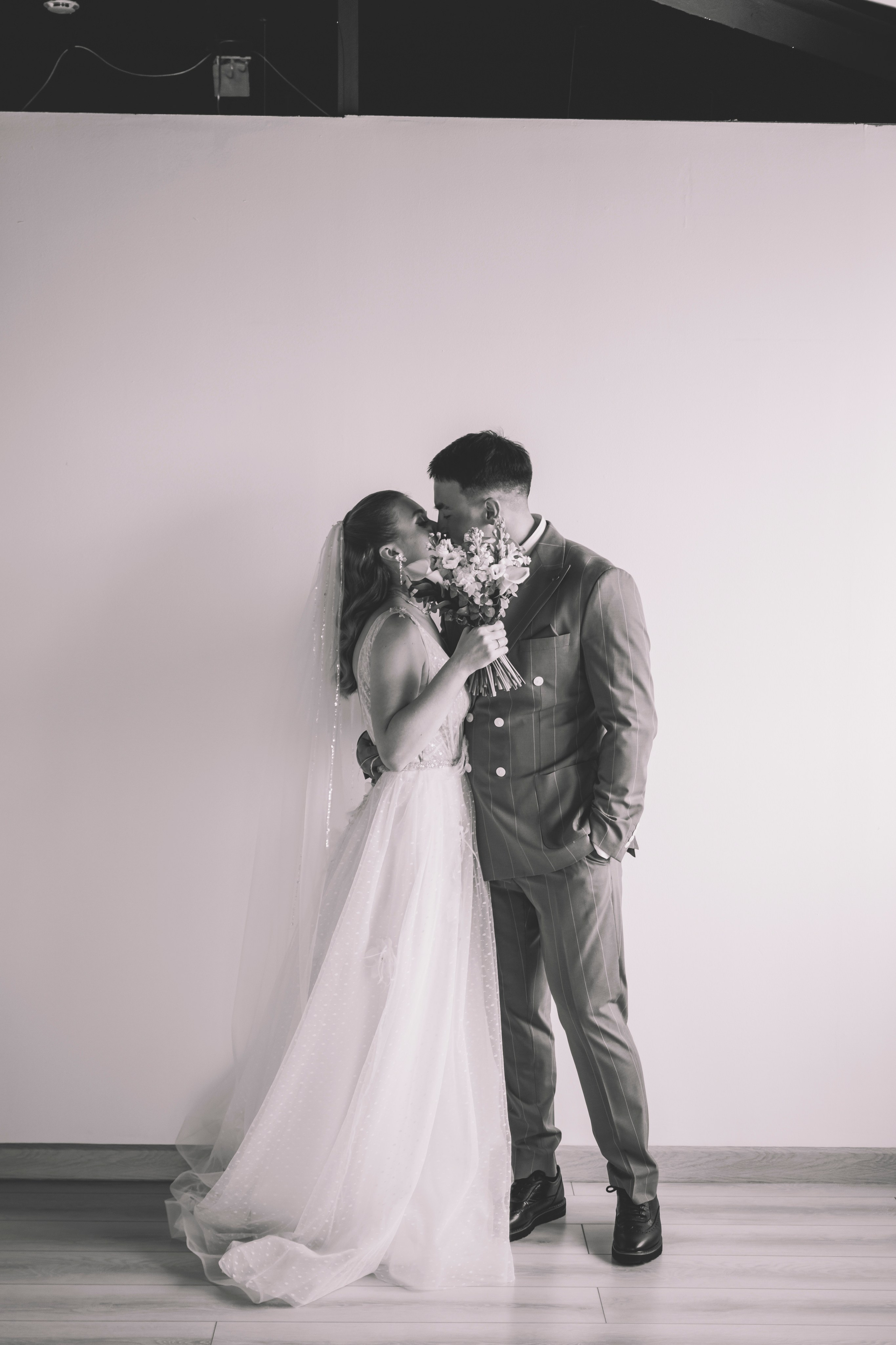 Альберт и Анастасия (Студийная фотосессия, роспись в ДК Нефтяник + фотосессия с гостями). Семейный и свадебный фотограф Губкинский и Ставрополь