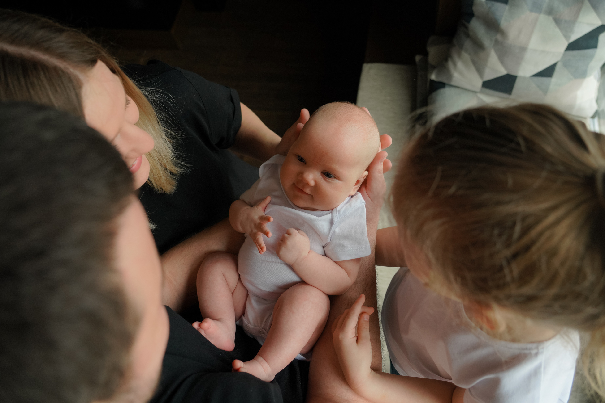 Семейные домашние. Фотограф новорожденных, детский и семейный фотограф Алла Шостак