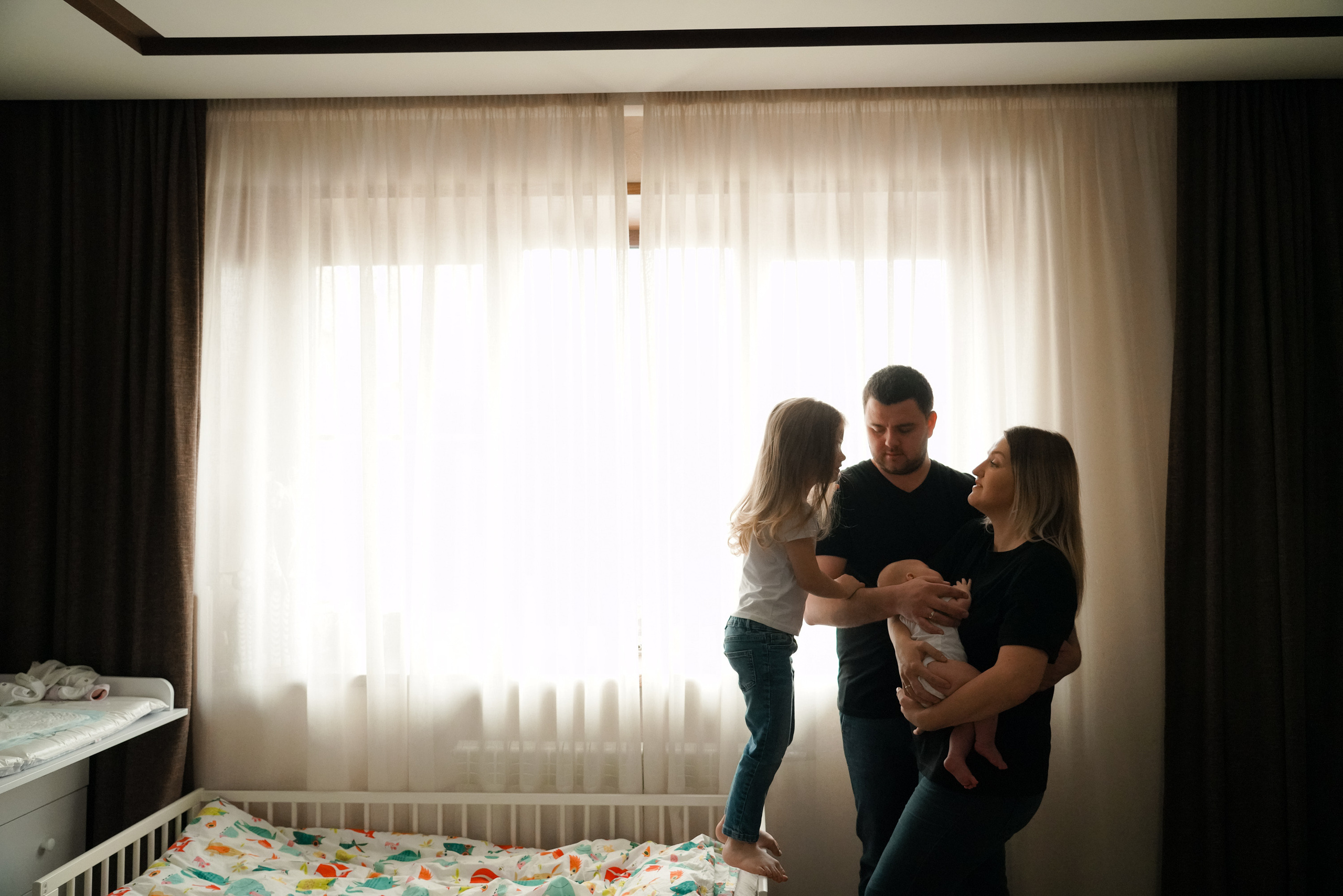 Семейные домашние. Фотограф новорожденных, детский и семейный фотограф Алла Шостак