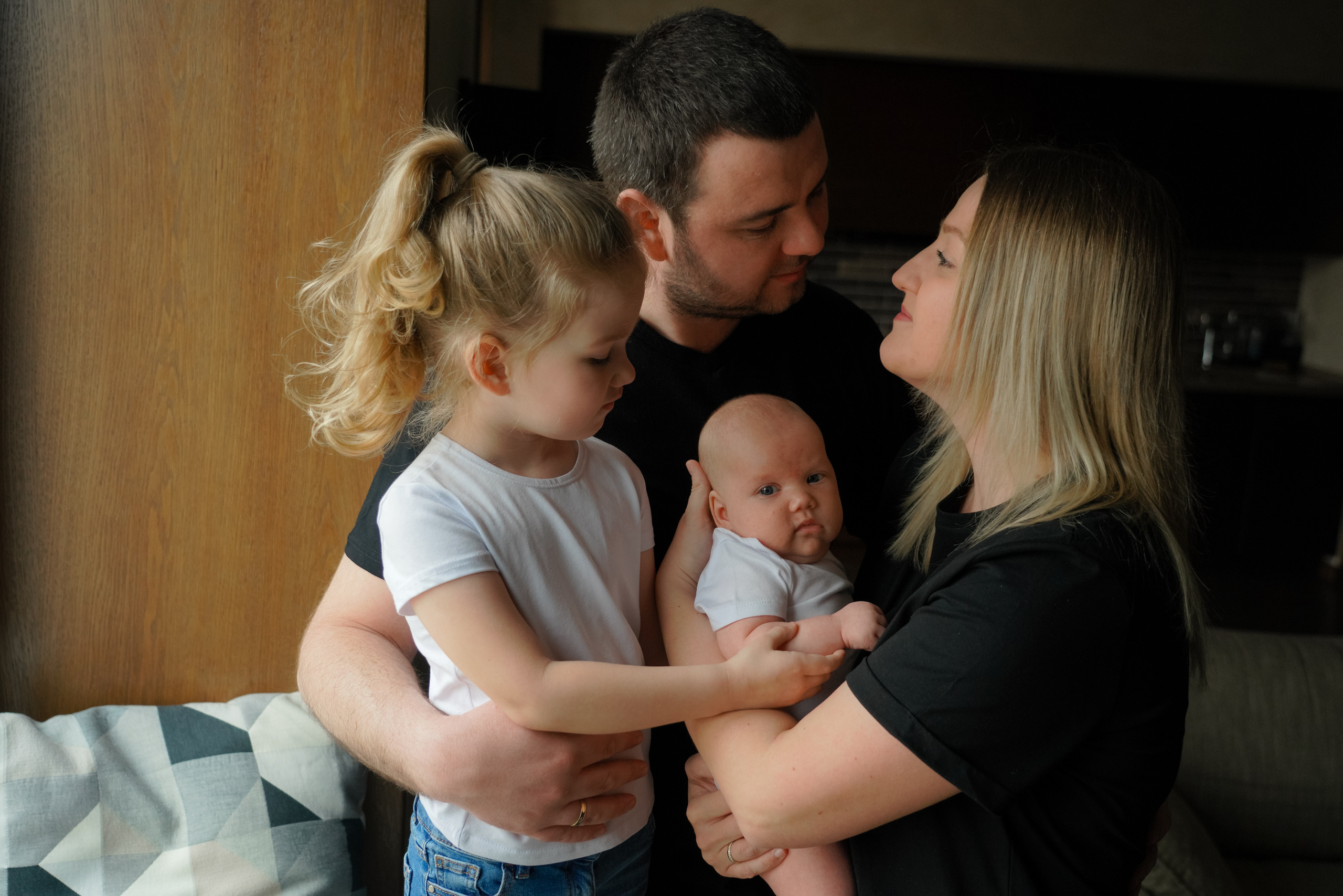 Семейные домашние. Фотограф новорожденных, детский и семейный фотограф Алла Шостак