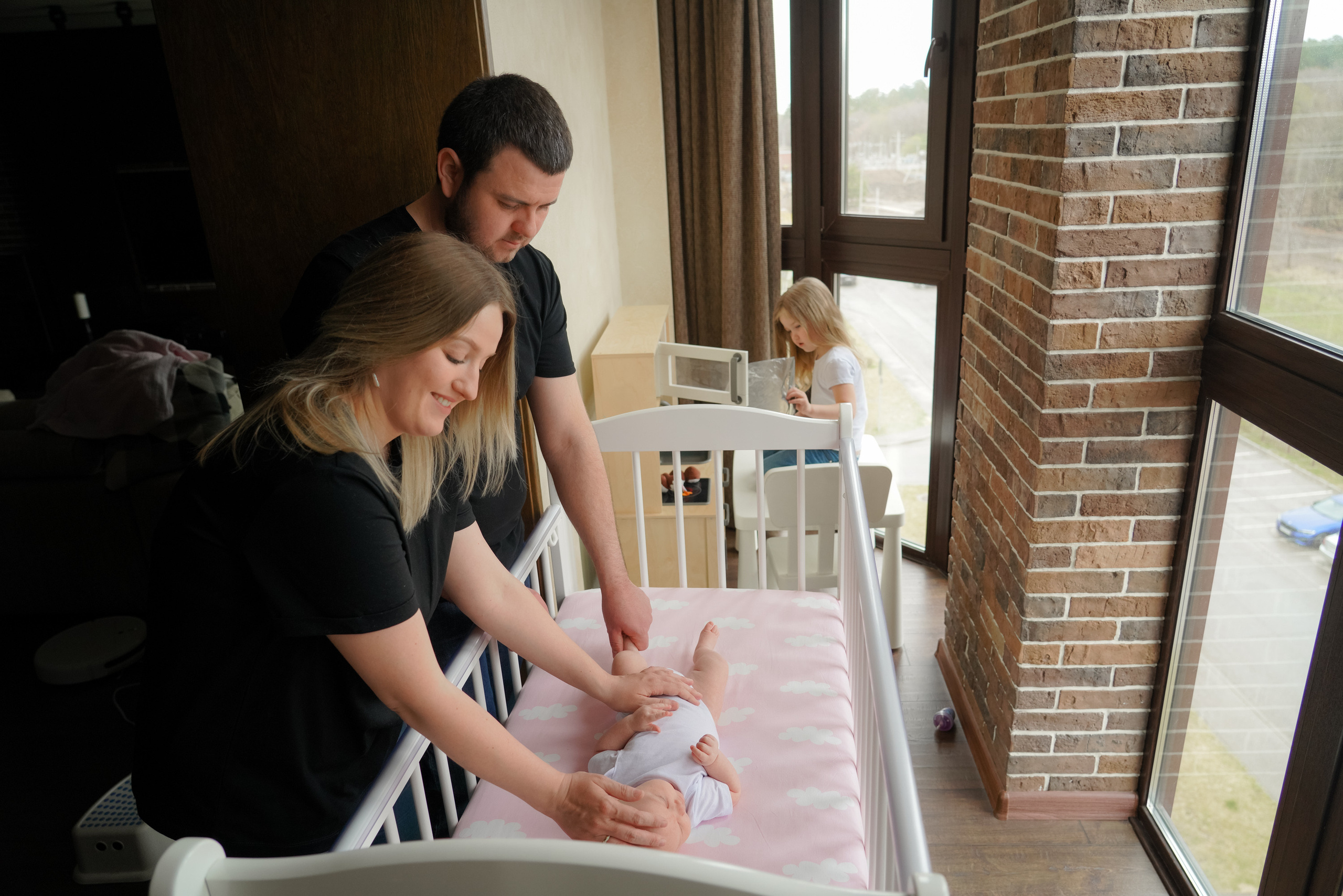 Семейные домашние. Фотограф новорожденных, детский и семейный фотограф Алла Шостак