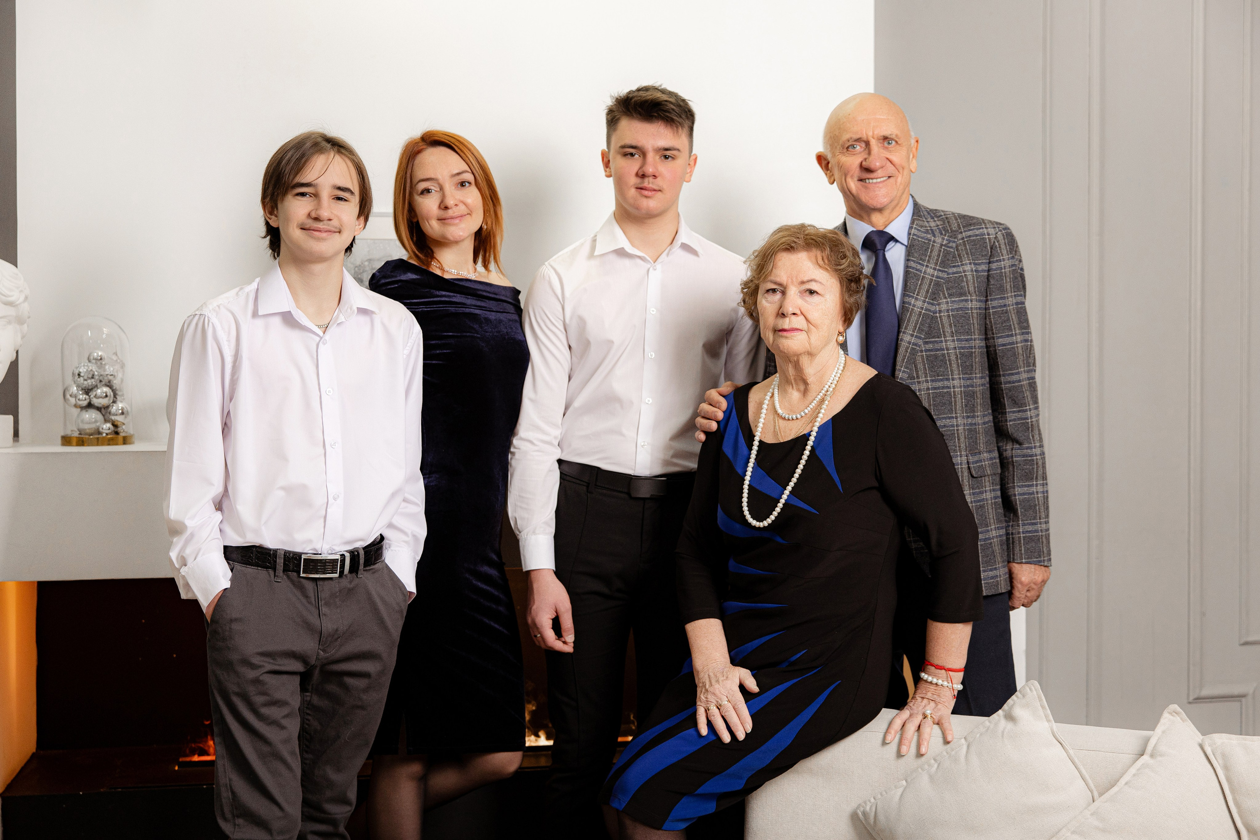 Семейная фотосессия в фотостудии в СПб