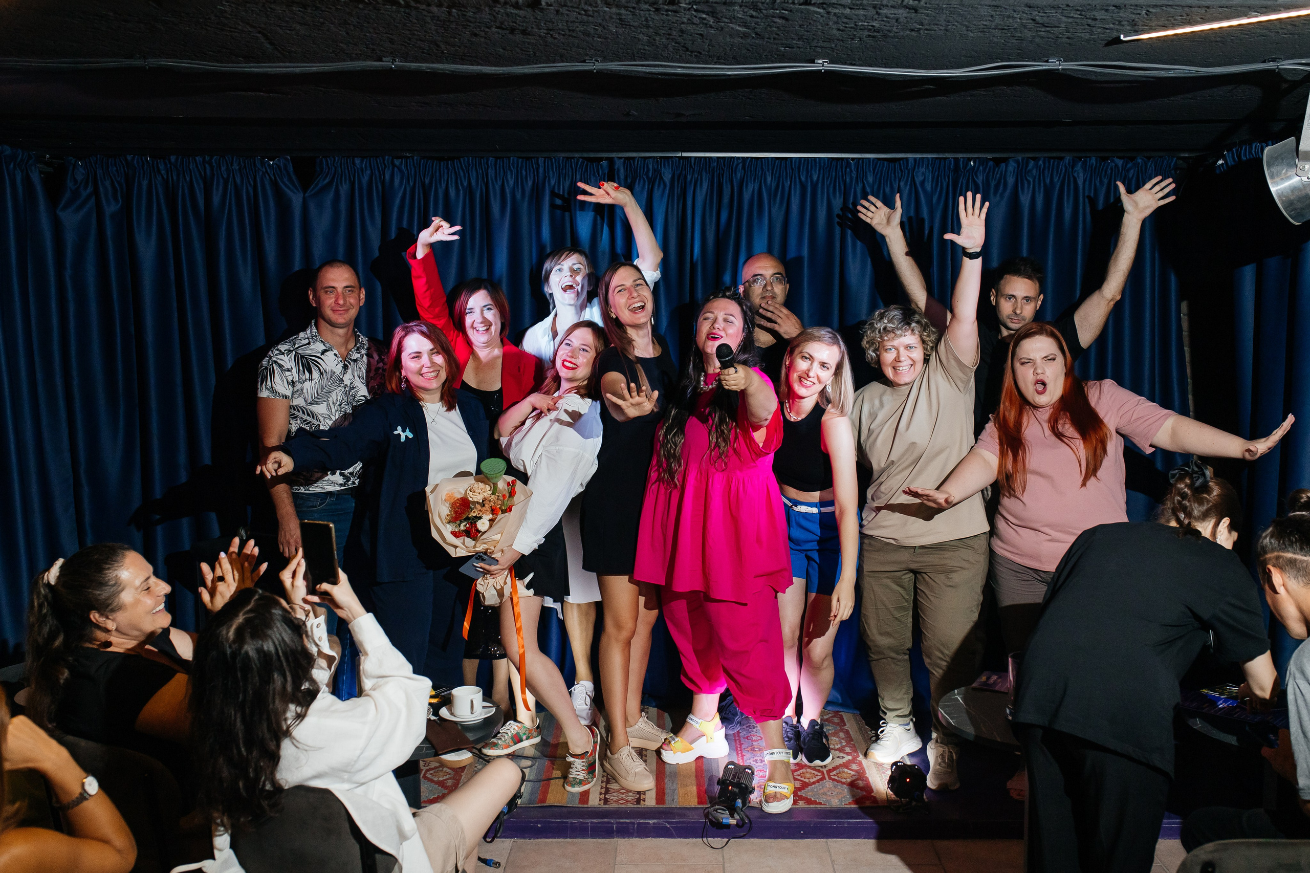 Выпускной курса по юмору Екатерины Сидоровой. Фотограф в Ростов-на-Дону Виктория Савчук