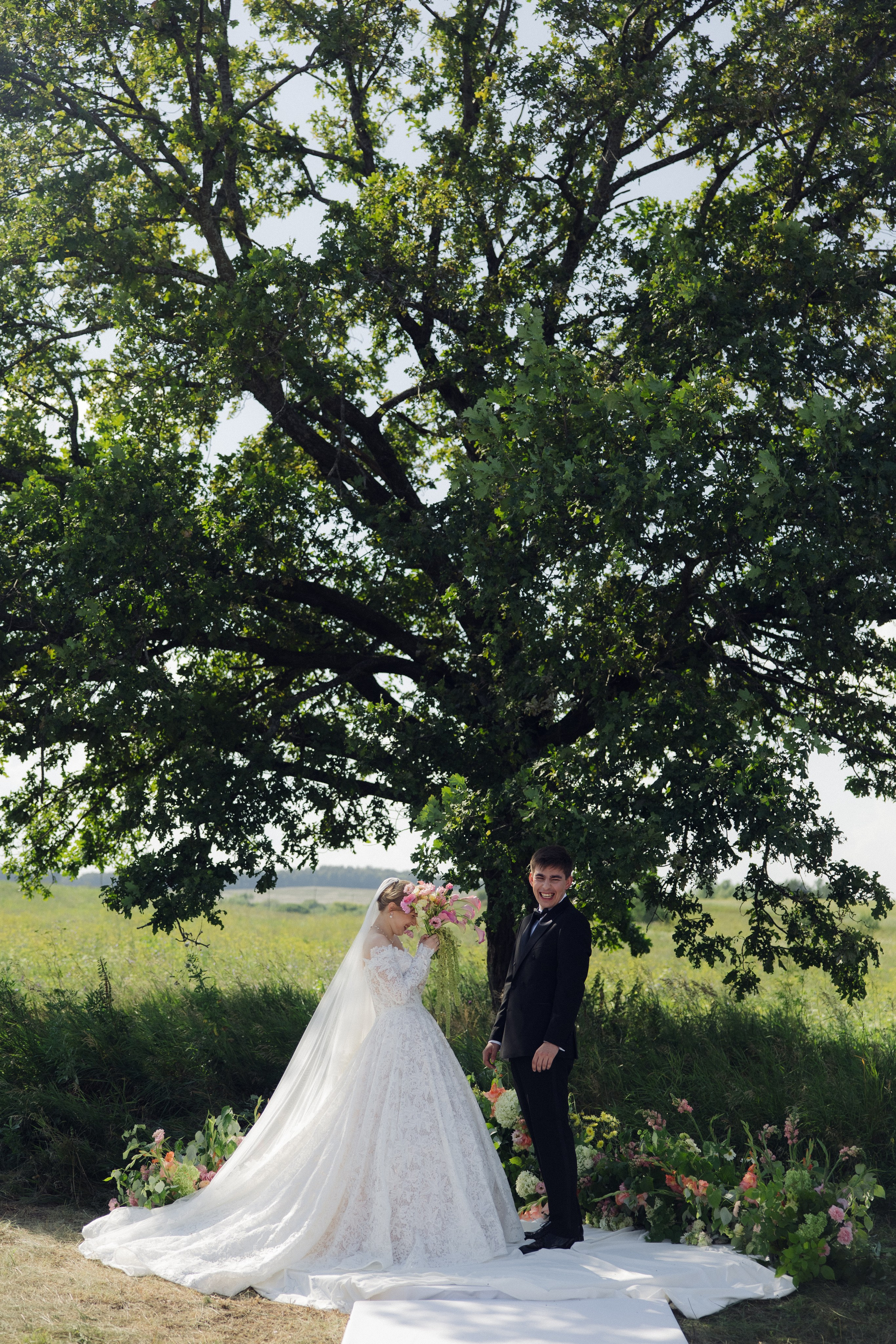 Дилия и Руслан, церемония у дуба. Фотограф любви в городе Казань