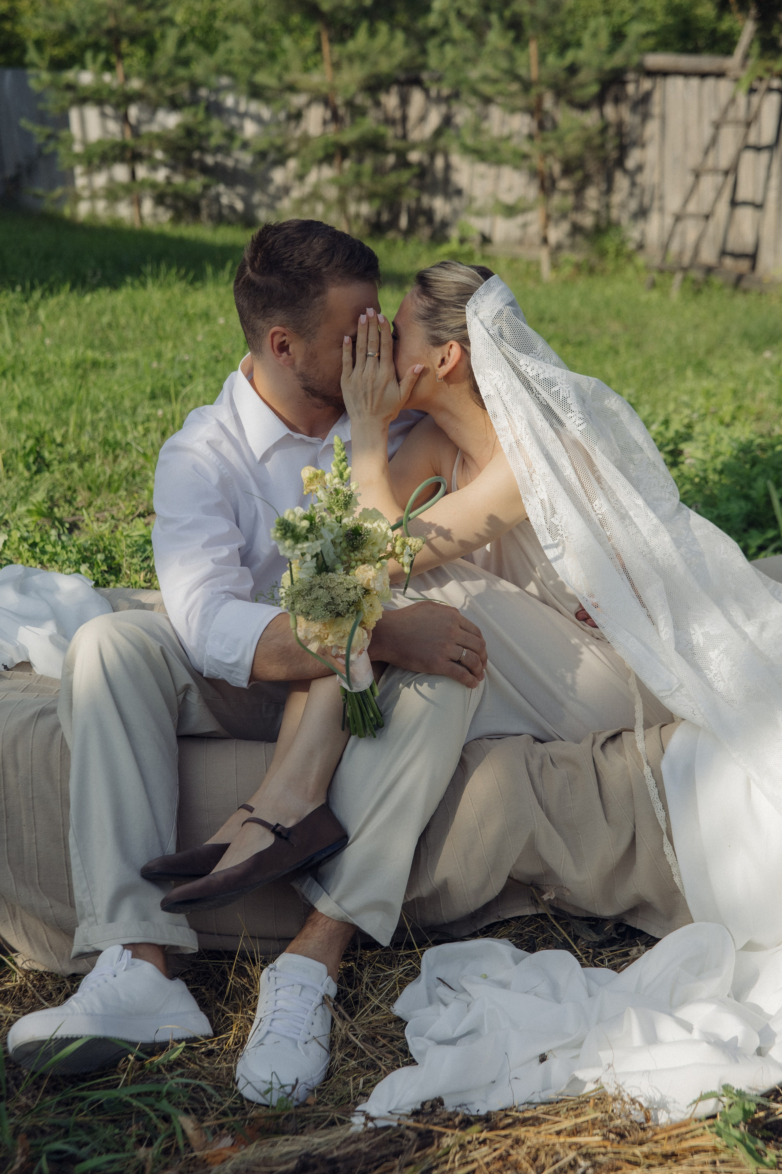 Диана и Саша, свадьба на даче. Фотограф любви в городе Казань