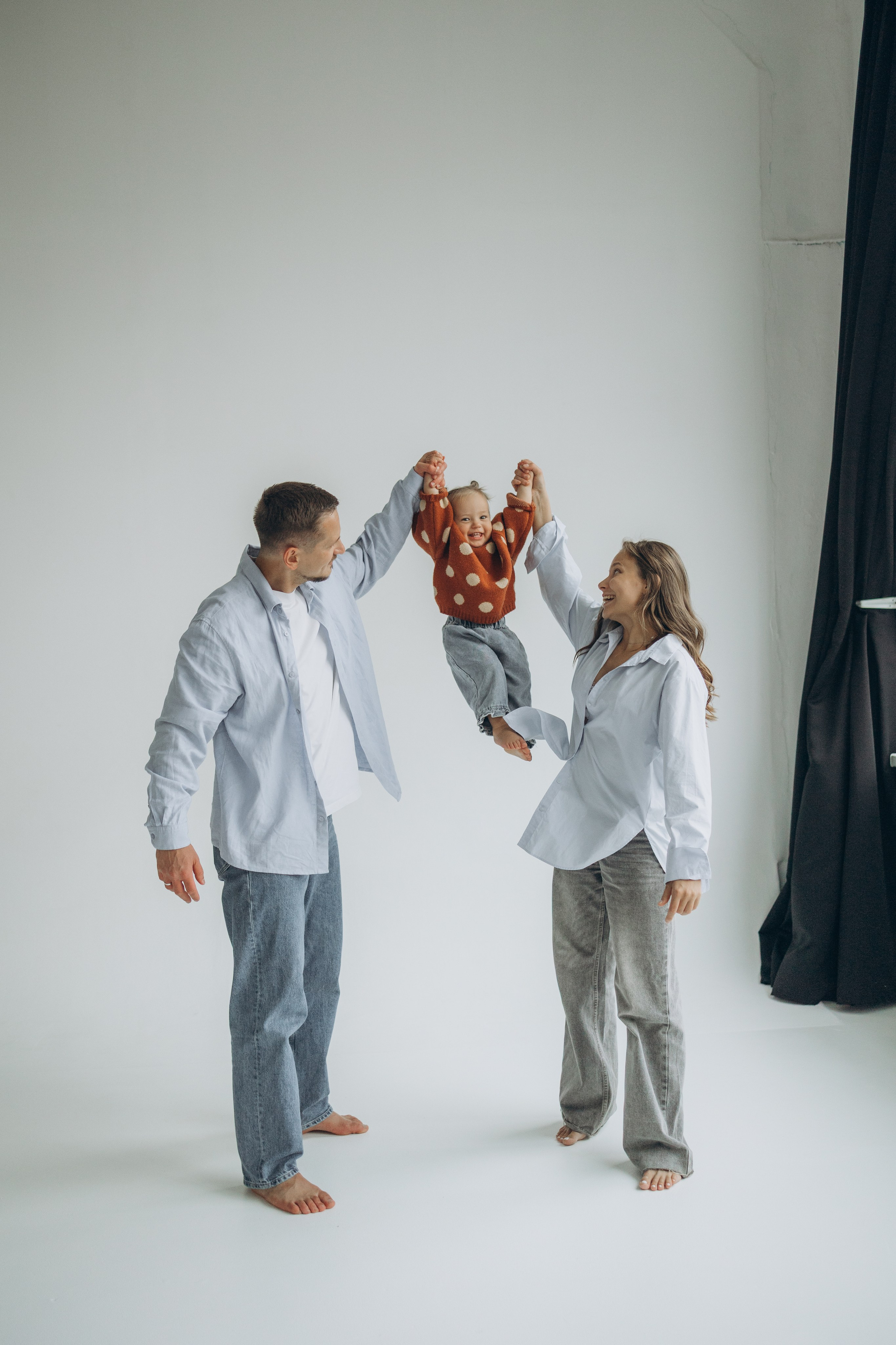 Анна, Сергей и София. Семейный фотограф в Москве Виктория Ястребинская