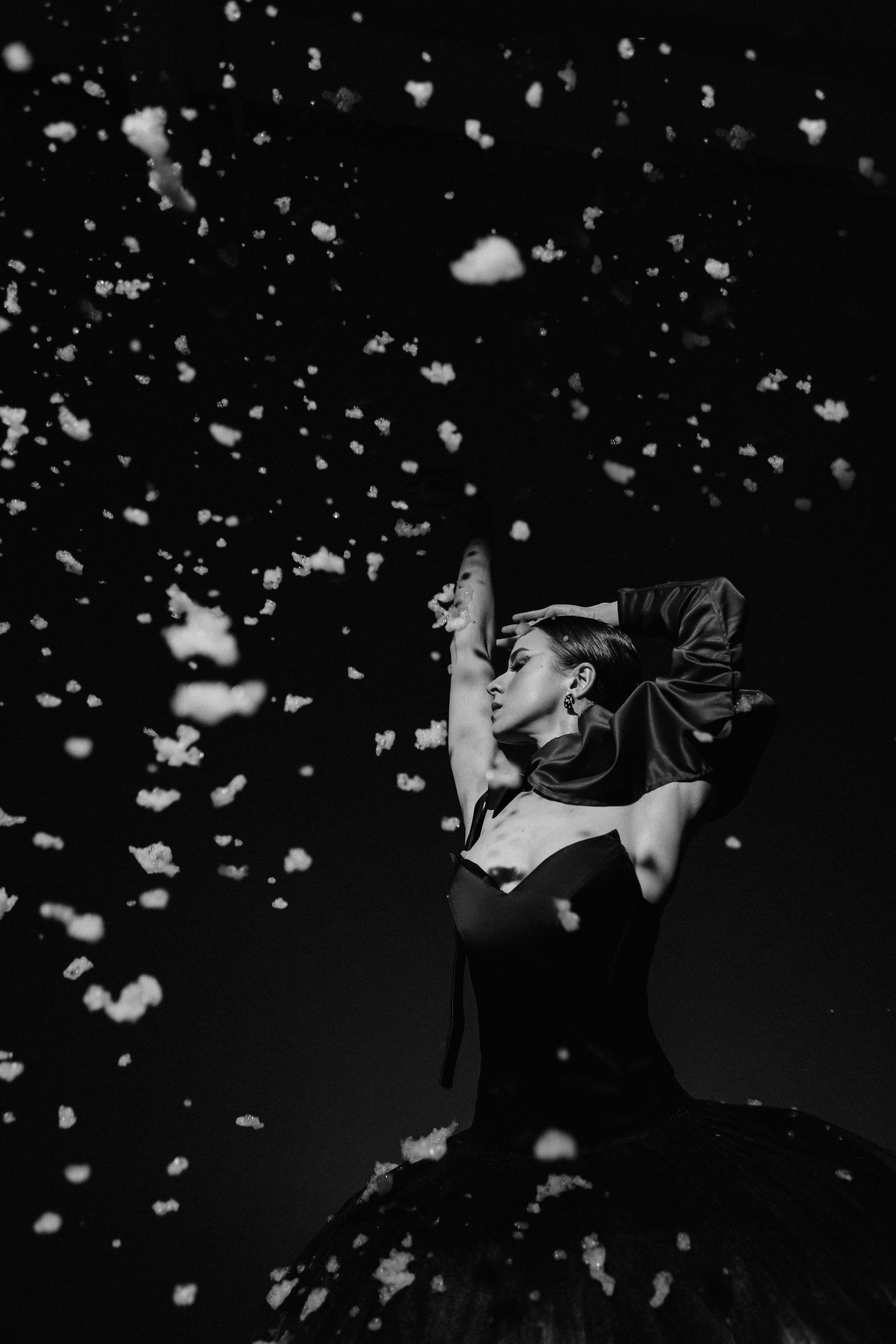 Снежный балет. Черный лебедь. Фотограф в Москве Ольга Сатони