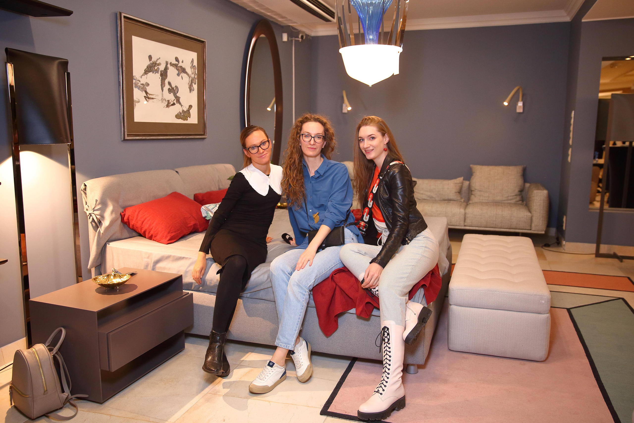 Съёмка для Трио-интерьер. Встреча известных дизайнеров. Фотограф ваших самых ярких событий в Москве и СПБ. Збронская Юлия