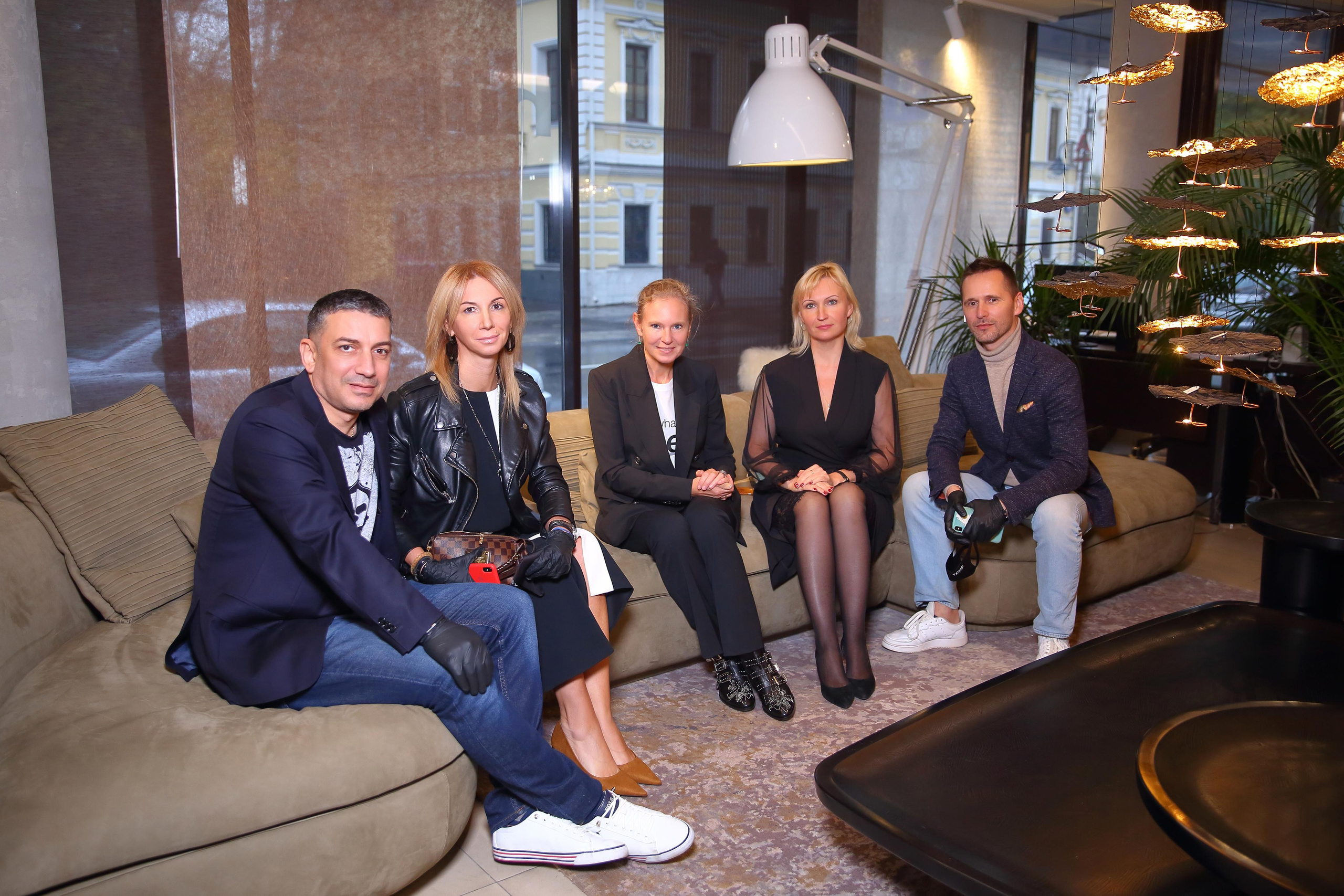 Съёмка для Трио-интерьер. Встреча известных дизайнеров. Фотограф ваших самых ярких событий в Москве и СПБ. Збронская Юлия