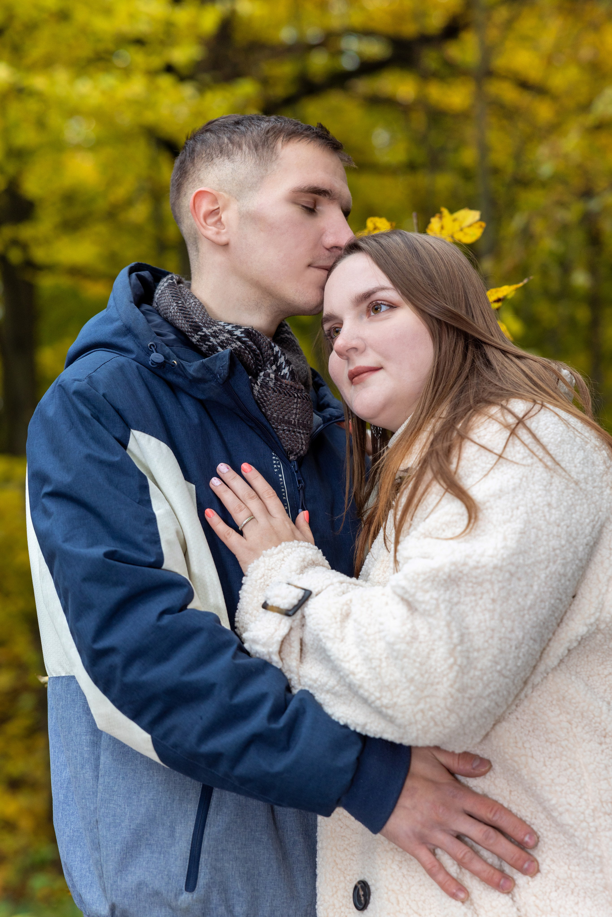 Лав стори для Надежды, победительницы осеннего конкурса в ВК. Фотограф в Туле Крупский АнДРей. Фотостудия «КАДР71» в Туле