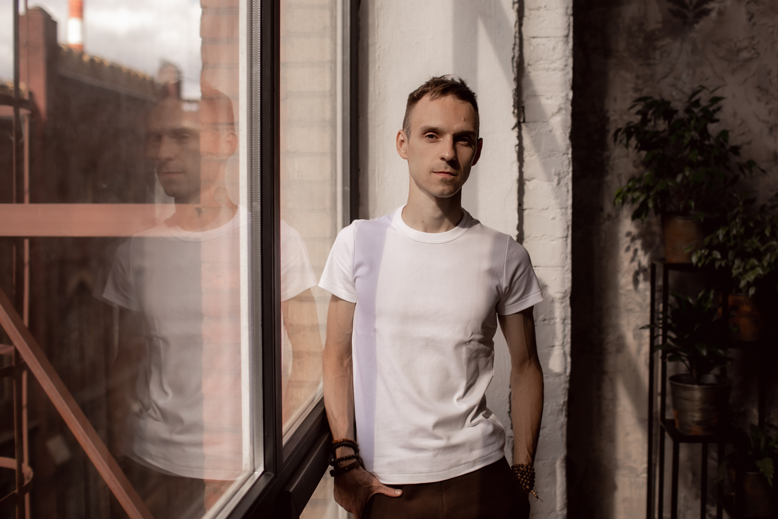 Валерия и Геннадий с крошкой. Семейный фотограф в Москве