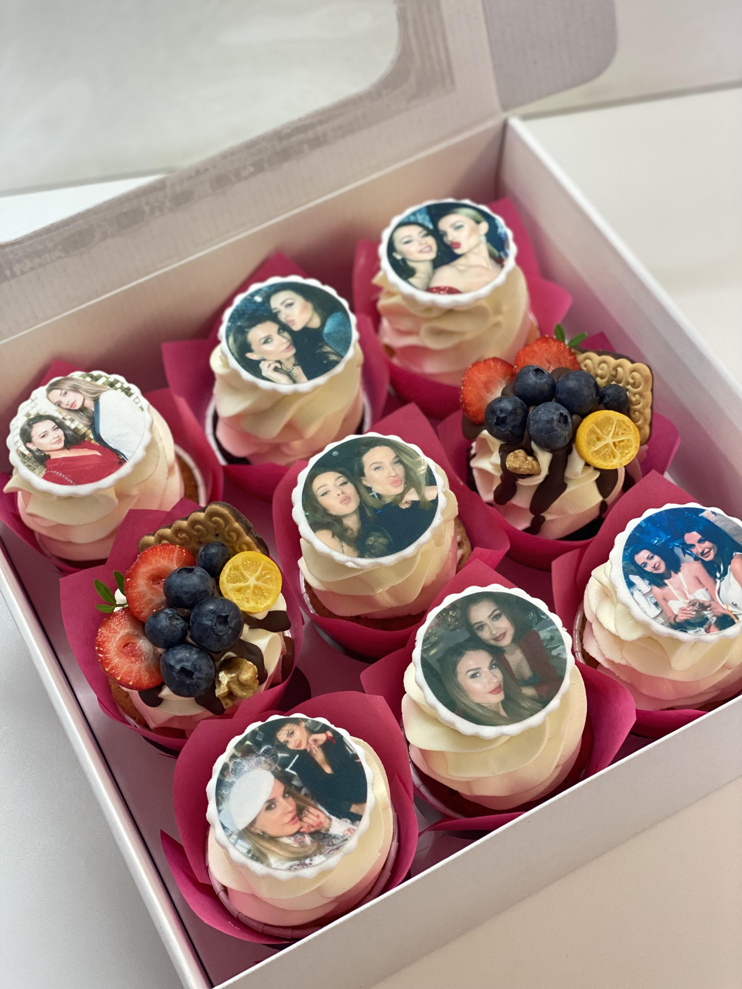 Капкейки с фото. Katyasugarsugar капкейки, зефир, торты Москва