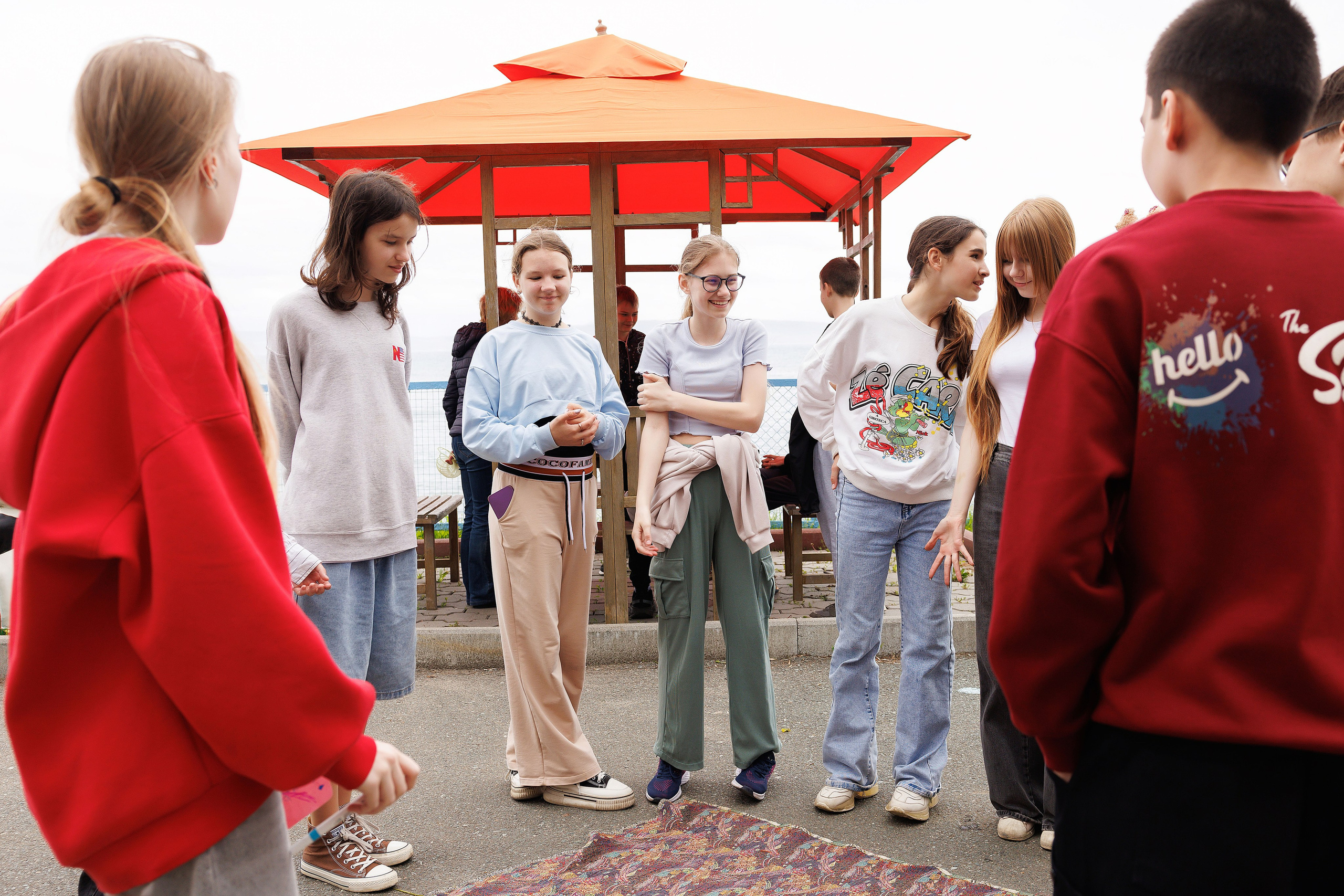 Выезд в лагерь 6 А. Photoalbum-vl.ru