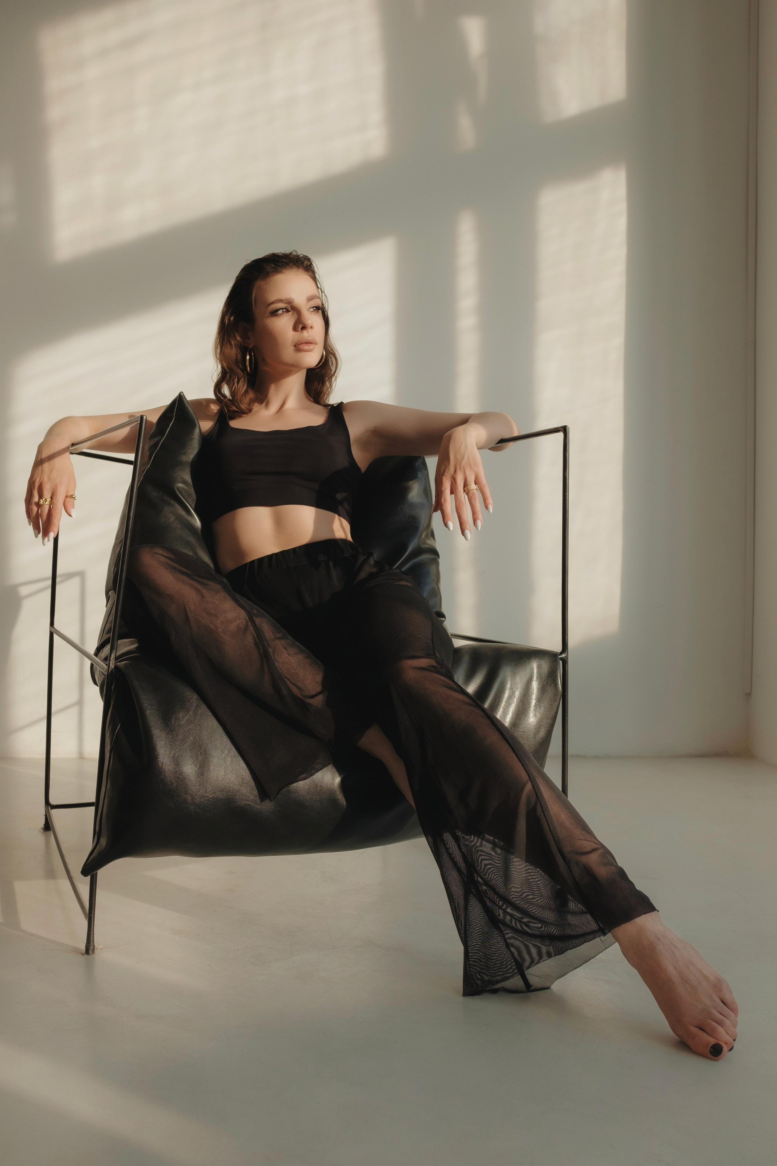 Женский студийный портрет. Портретный фотограф в Москве Александр Денисов