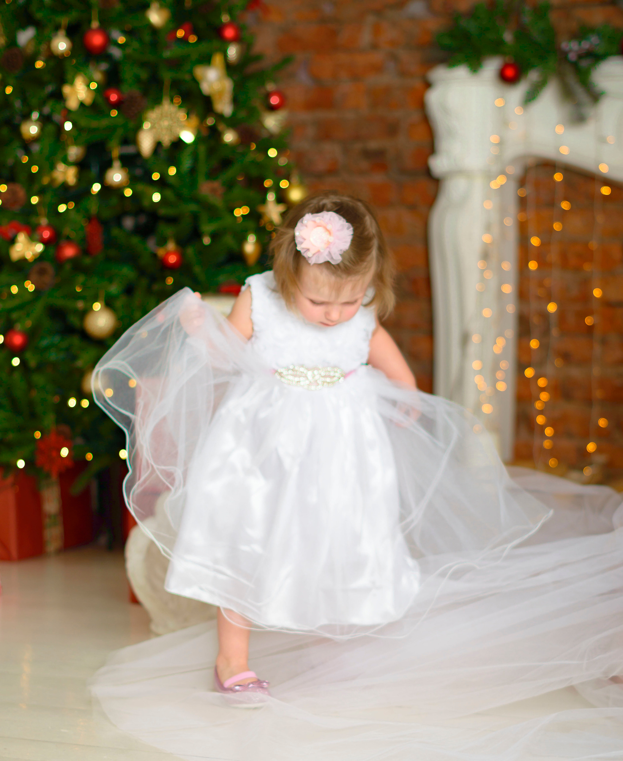 Новый Год Аня+маляш. Кристина Кудрявцева Фотограф в Москве