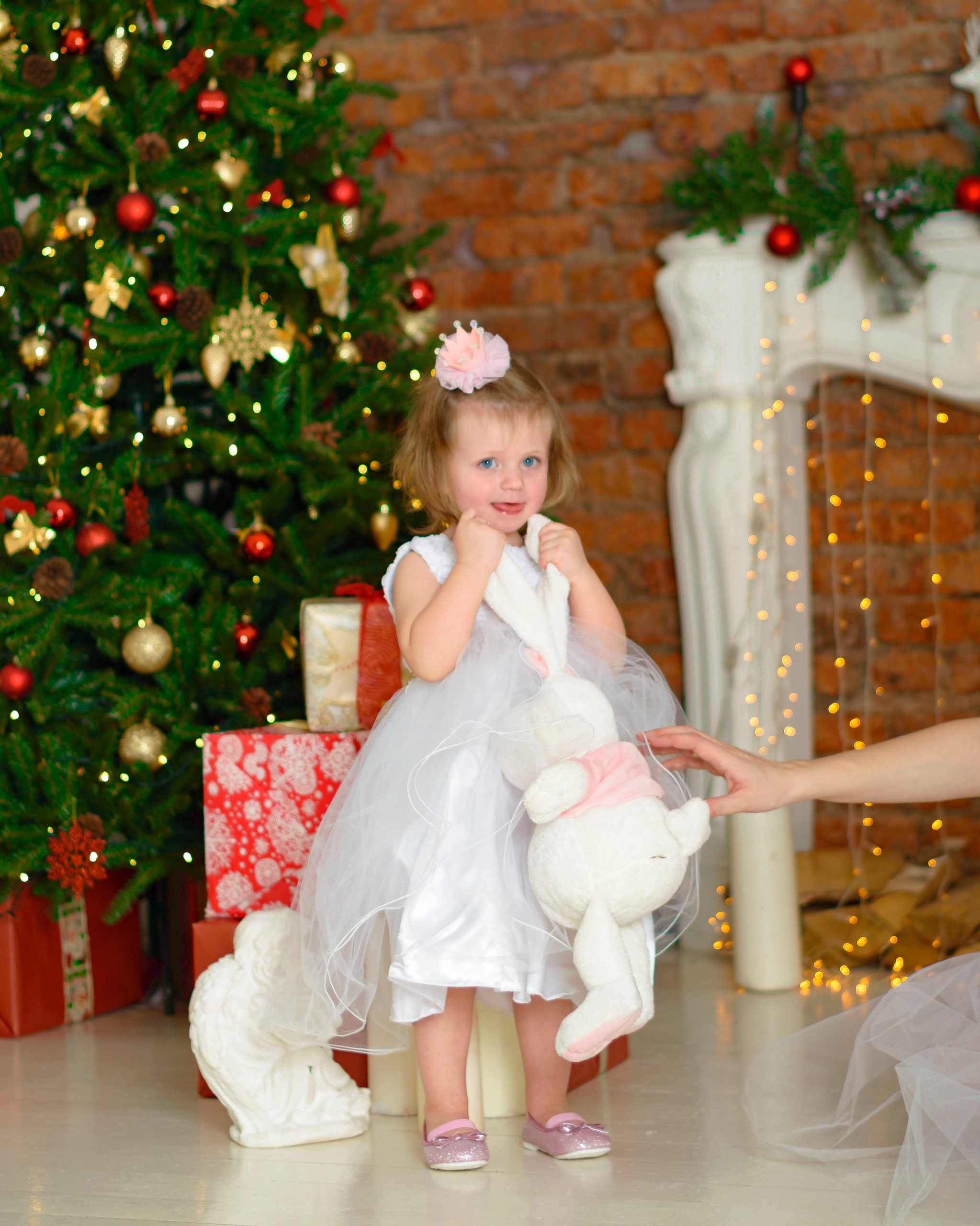 Новый Год Аня+маляш. Кристина Кудрявцева Фотограф в Москве