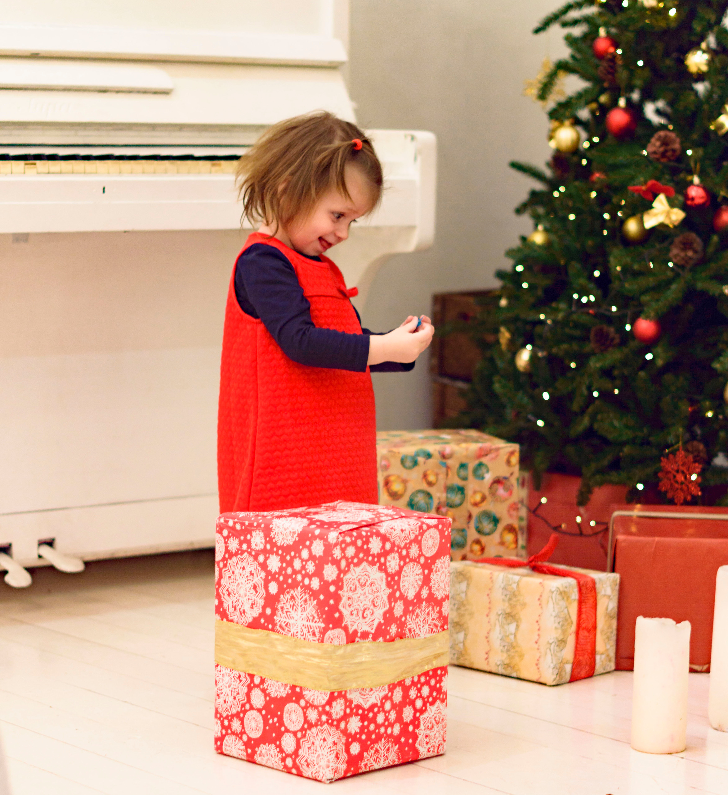 Новый Год Аня+маляш. Кристина Кудрявцева Фотограф в Москве