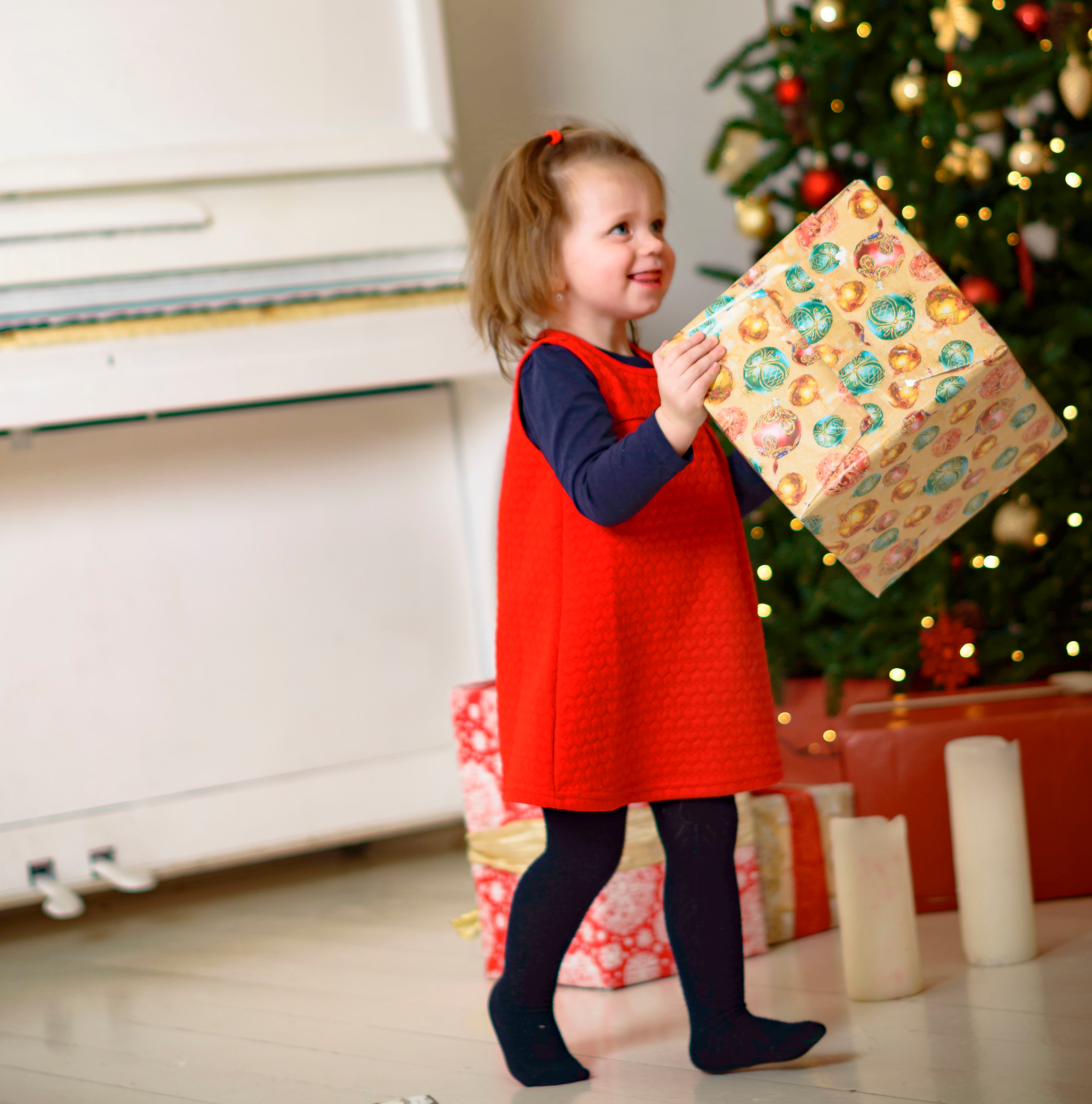 Новый Год Аня+маляш. Кристина Кудрявцева Фотограф в Москве