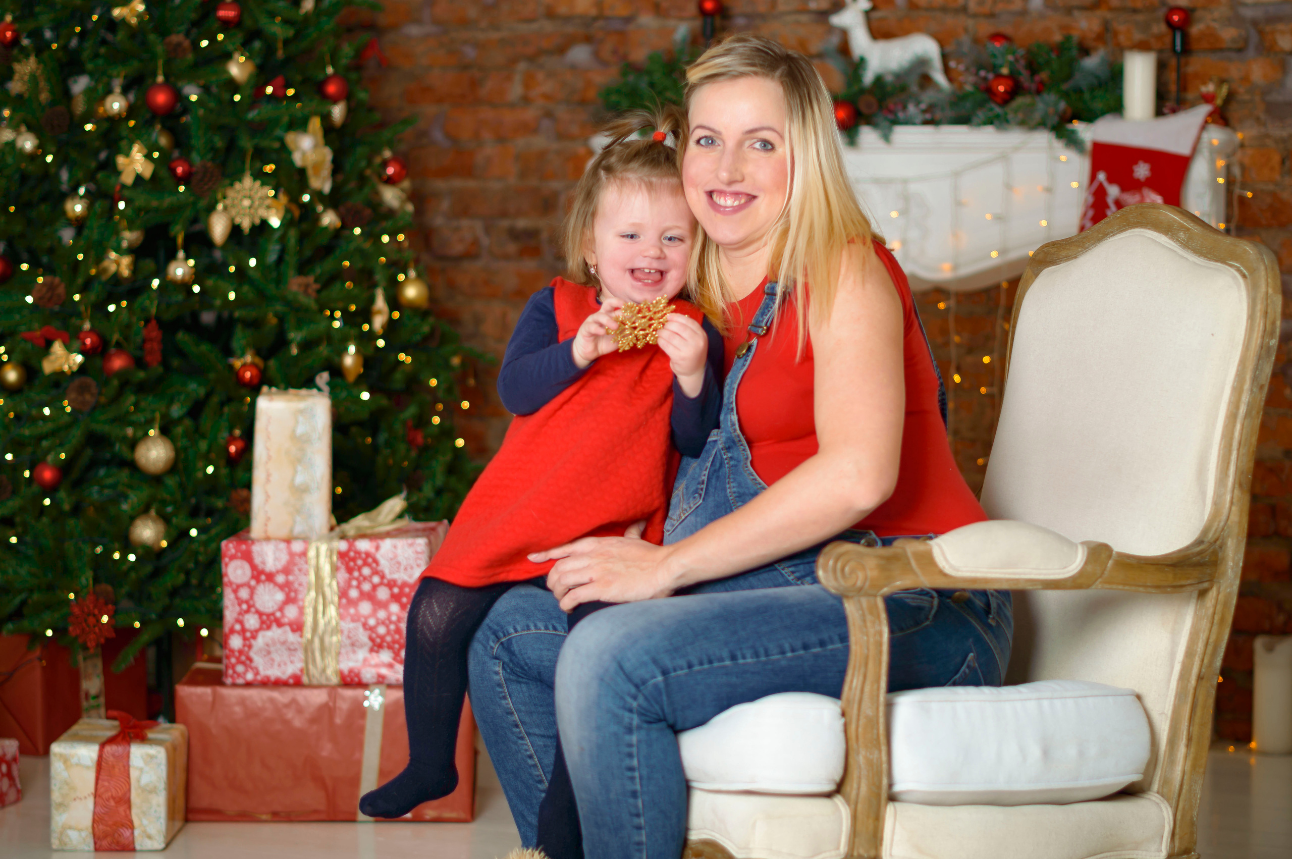 Новый Год Аня+маляш. Кристина Кудрявцева Фотограф в Москве