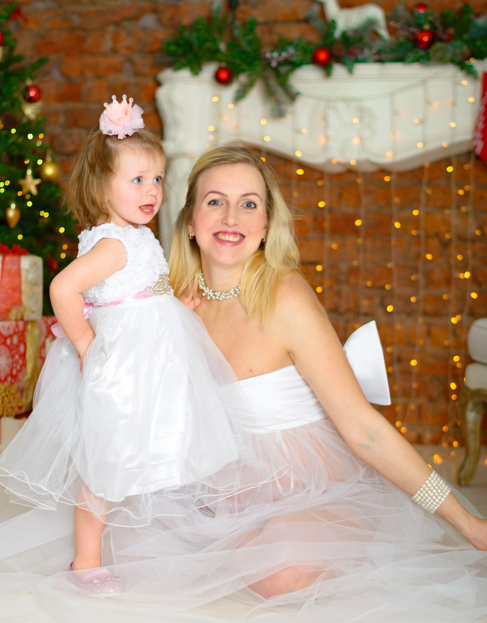 Новый Год Аня+маляш. Кристина Кудрявцева Фотограф в Москве