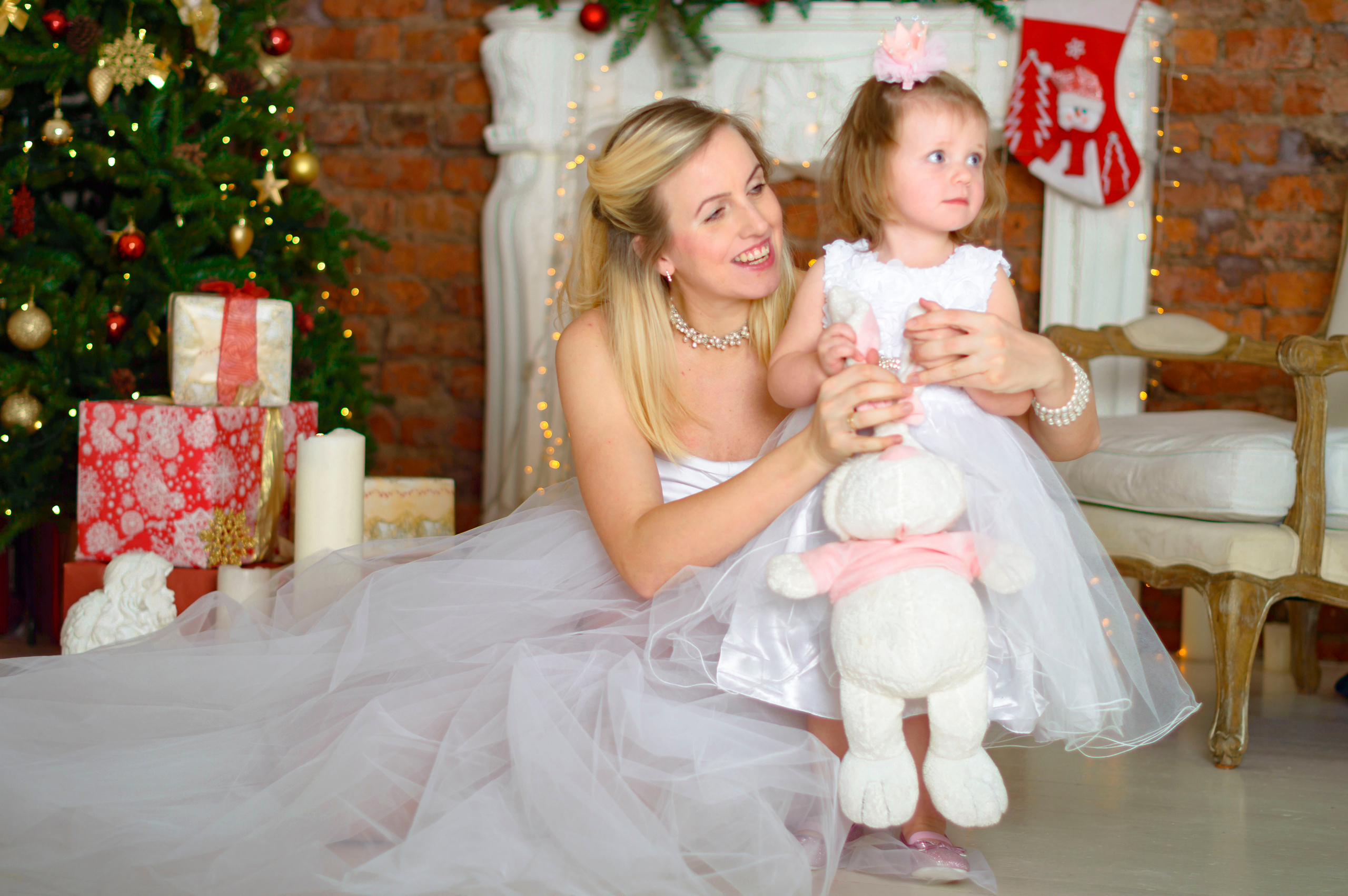 Новый Год Аня+маляш. Кристина Кудрявцева Фотограф в Москве