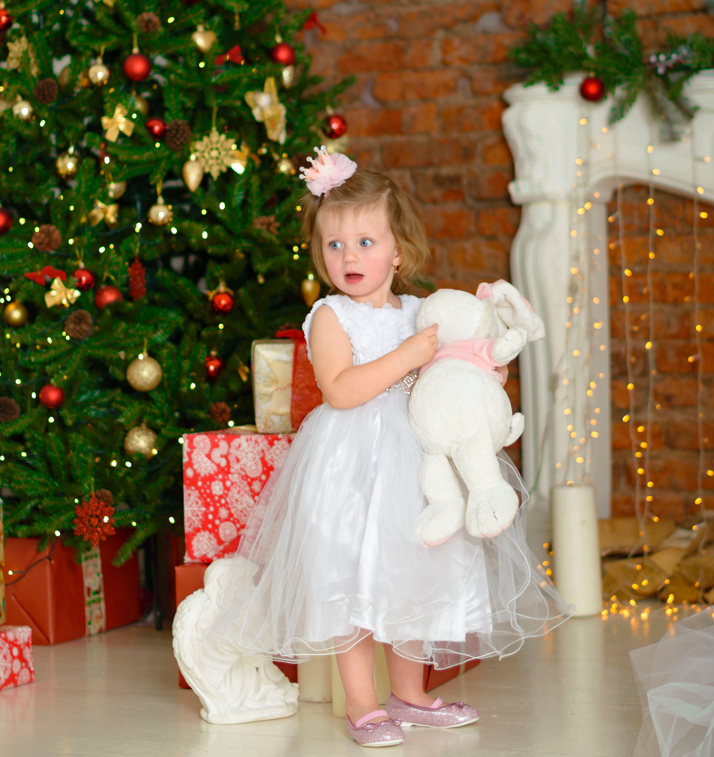 Новый Год Аня+маляш. Кристина Кудрявцева Фотограф в Москве