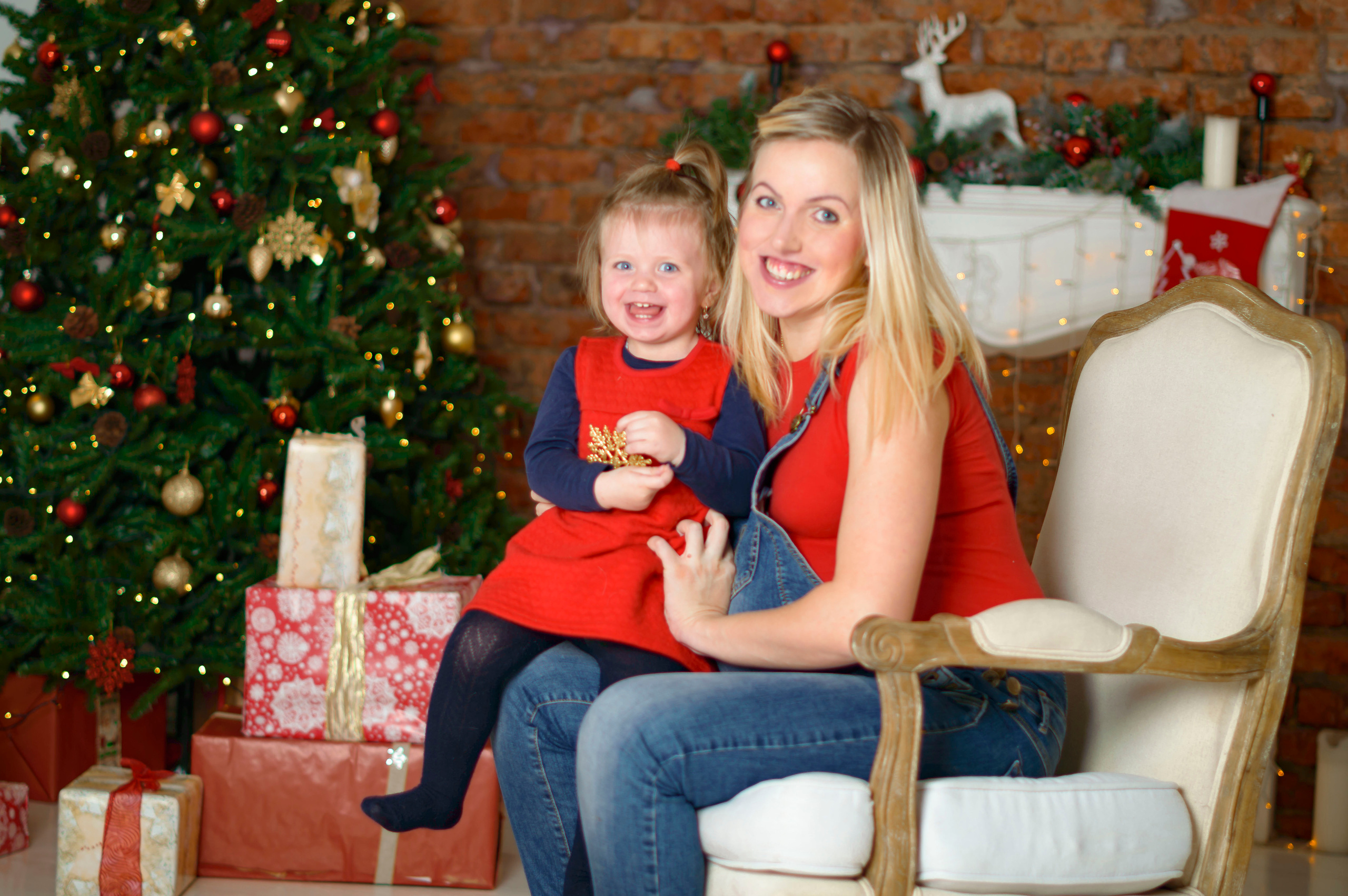 Новый Год Аня+маляш. Кристина Кудрявцева Фотограф в Москве