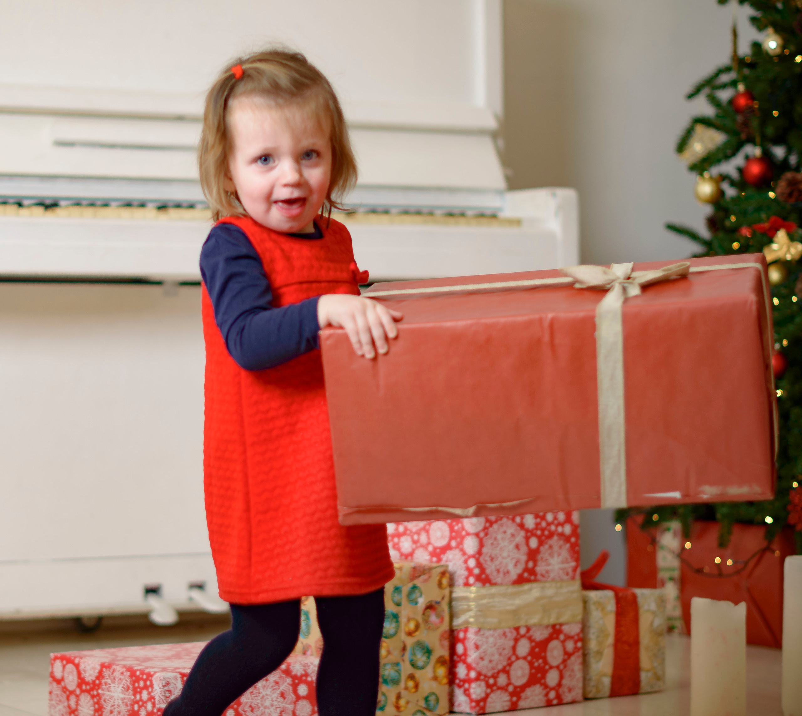 Новый Год Аня+маляш. Кристина Кудрявцева Фотограф в Москве