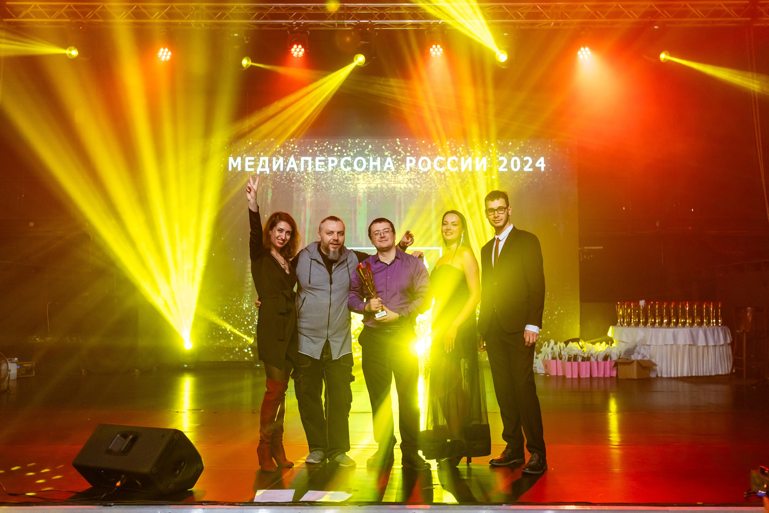 Вручение премии МЕДИА ПЕРСОНА РОССИИ. Фотограф в Санкт-Петербурге — Сергей Петров