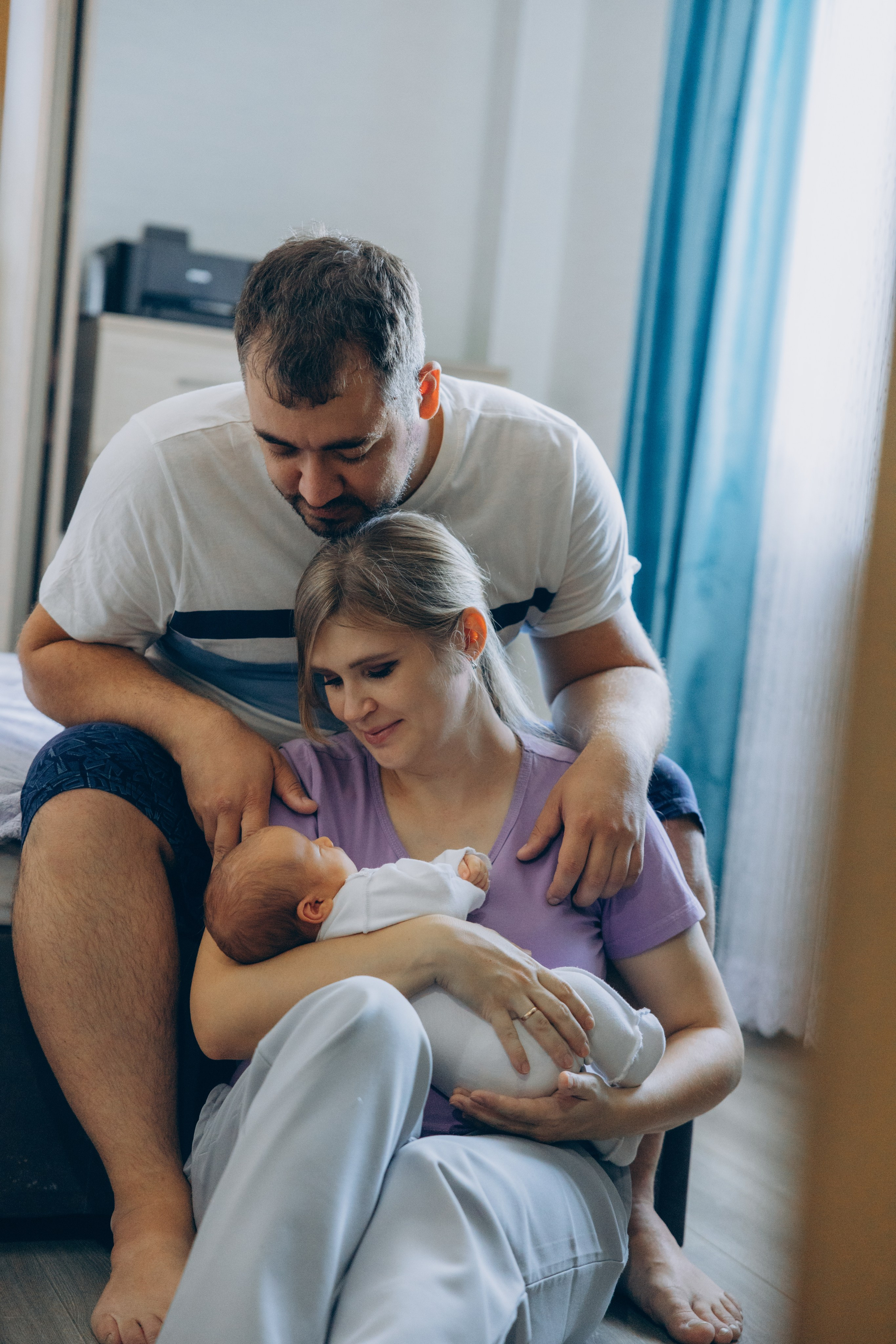 Домашняя съёмка с малышом. Свадебный, семейный фотограф в Иркутске Светлана Макаричева