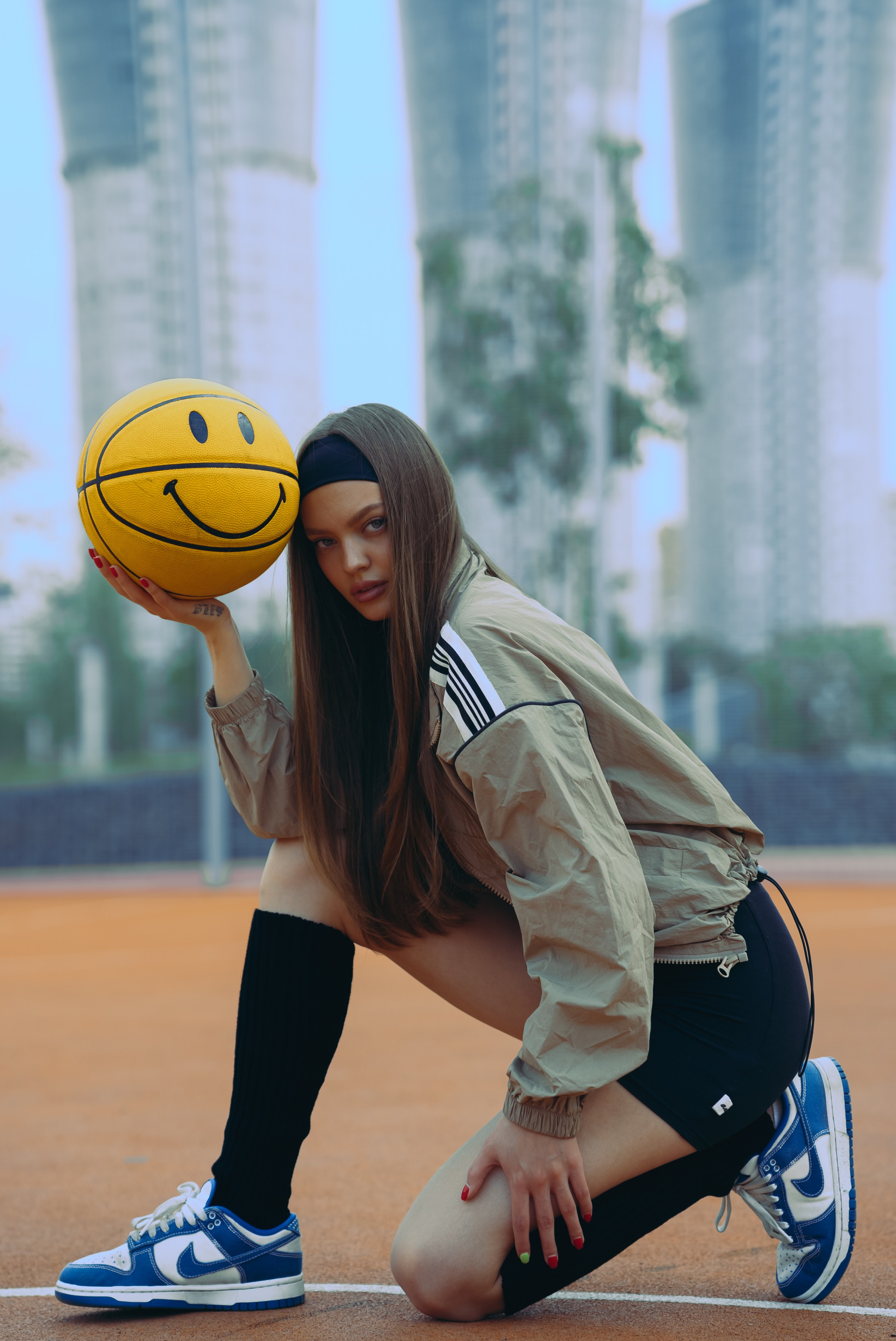 Стефания. Баскетбол. Фотограф Екатерина Золотовская. Портретные, семейные и креативные фотосессии в Москве