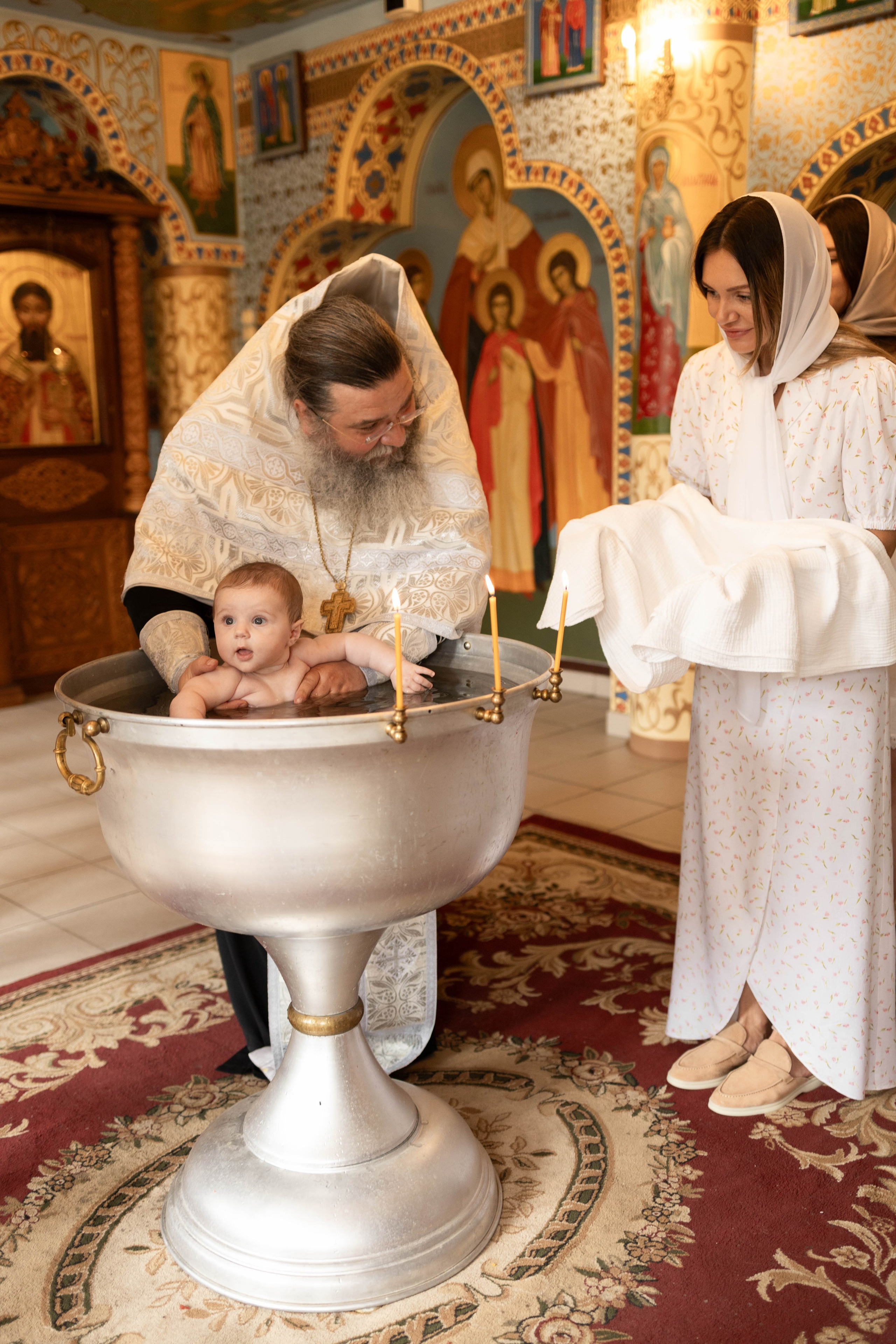 Крещение Софии. Семейный фотограф Елена Шаяпова