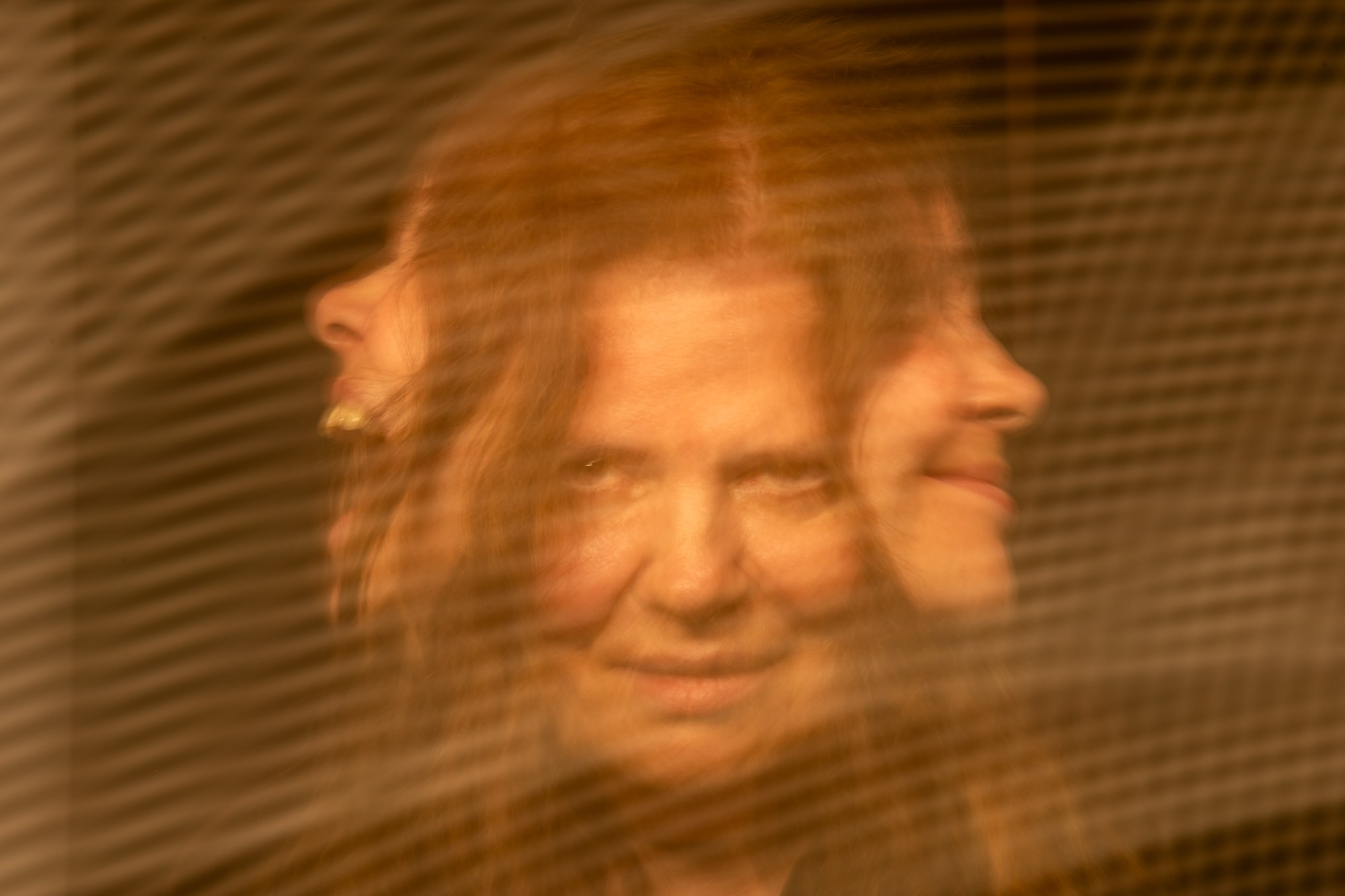 alterego tripple dramatic portrait light freezing female  light painting surrealism woman girl person studio low key Rehovot Israel