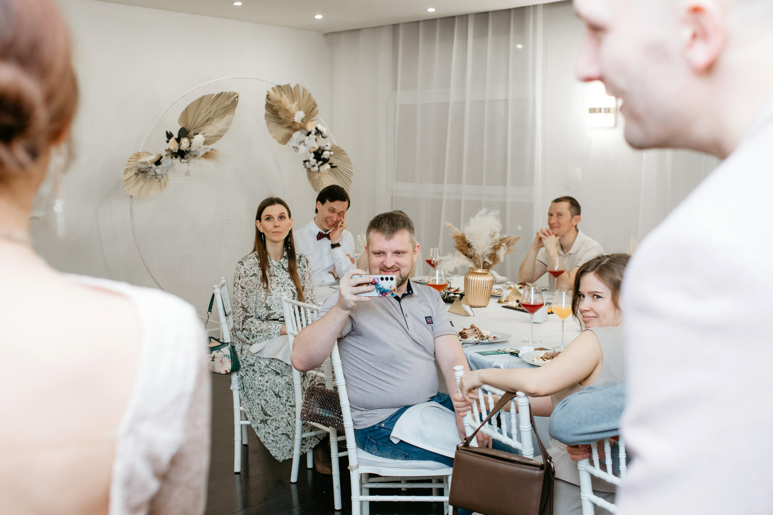 Свадебный банкет Анна и Дмитрия. Фотограф в Челябинске Ополихина Анна