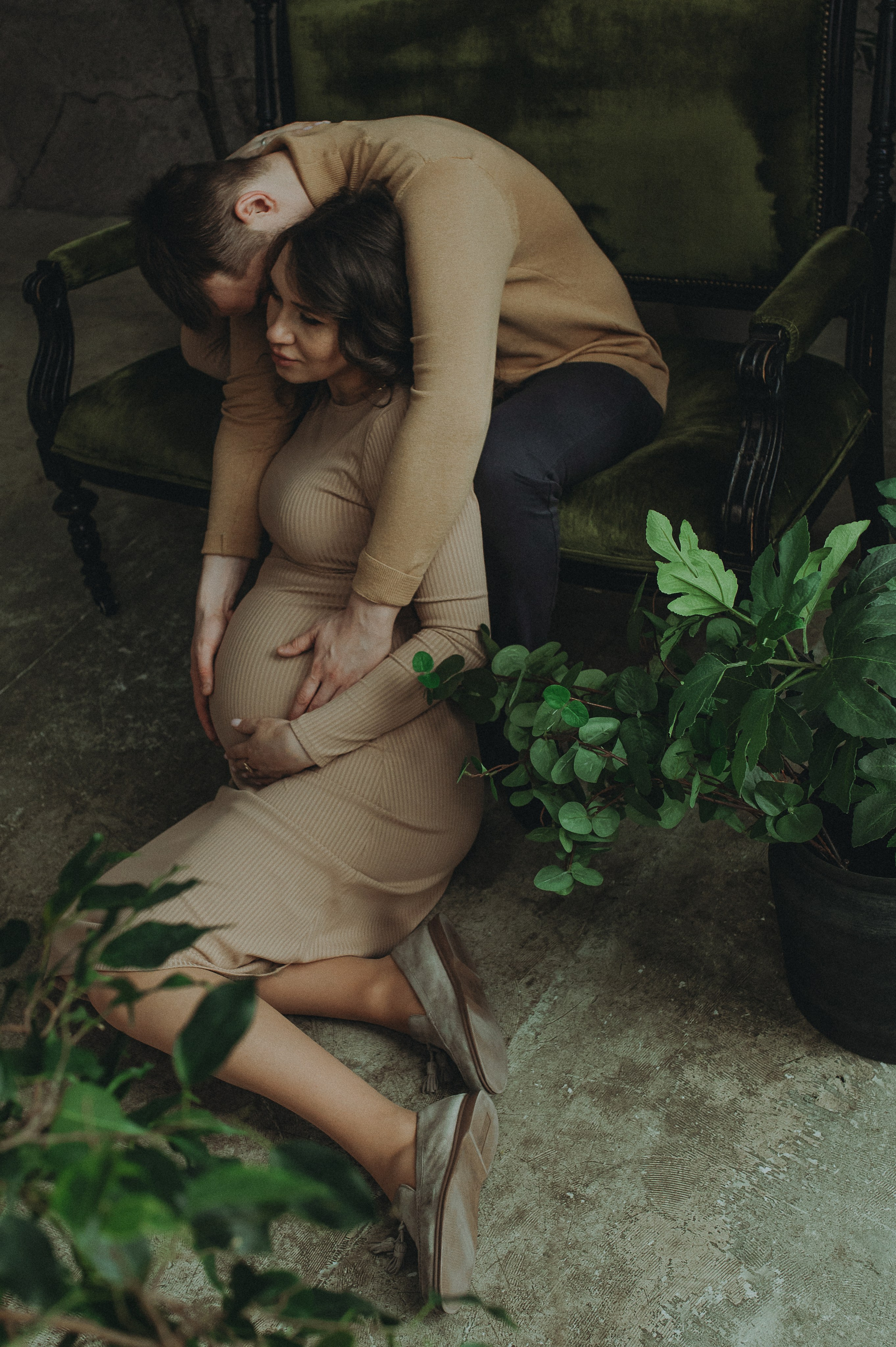 Беременность: Ольга и Леонид. Фотограф Щербинина Виктория Москва