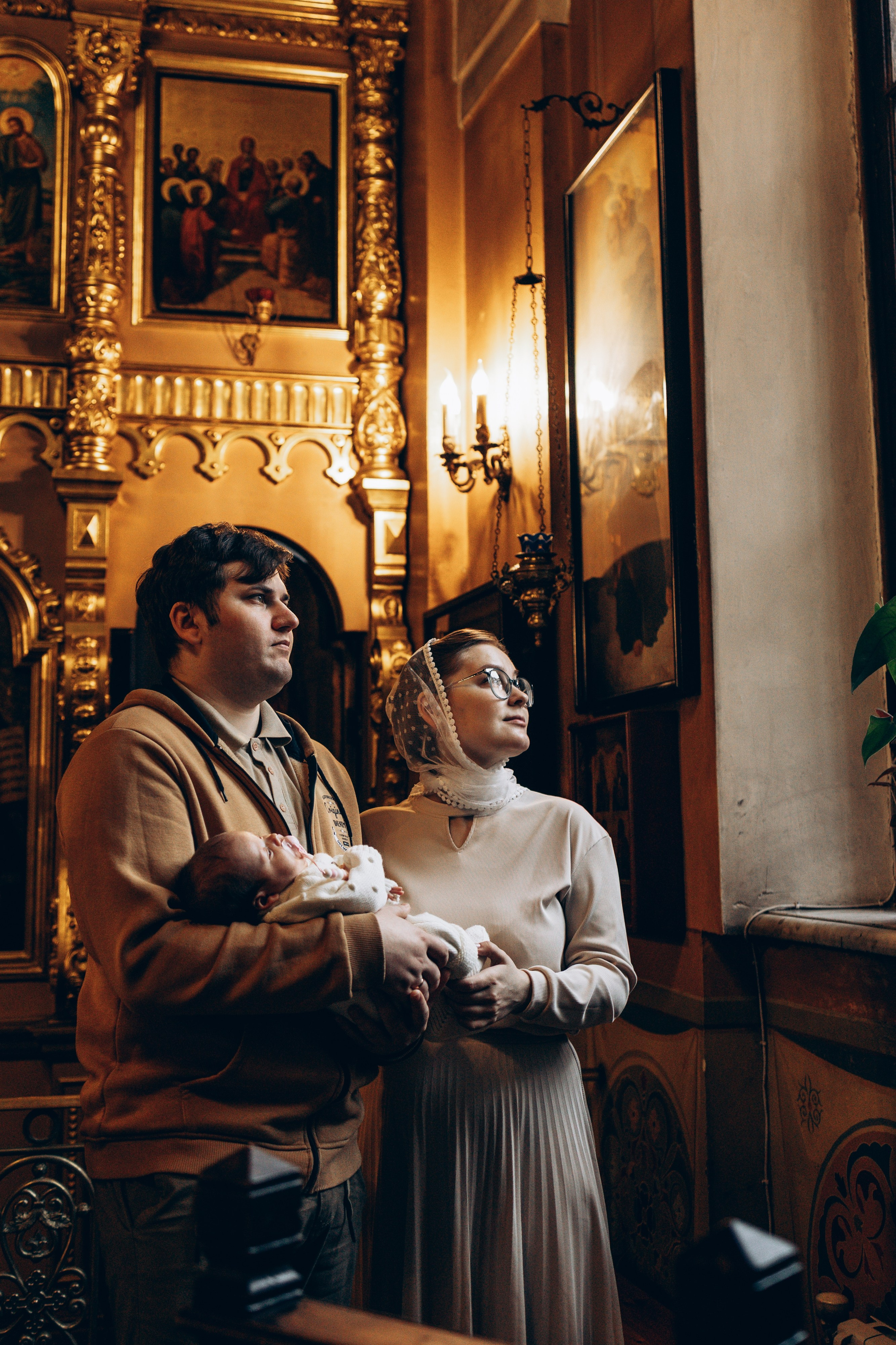 Крещение в Храме Воскресения Словущего в Даниловской Слободе. Главная