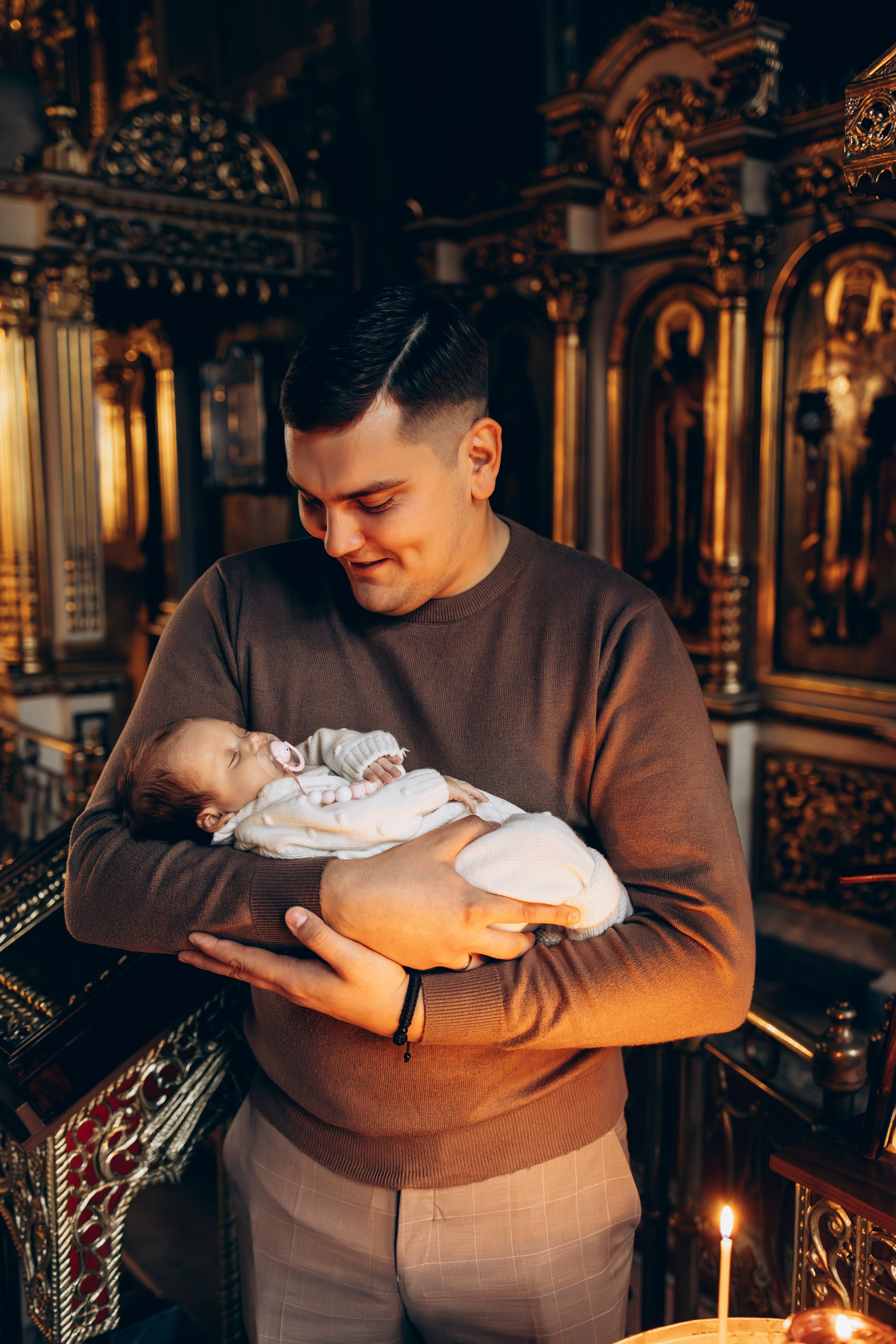 Крещение в Храме Воскресения Словущего в Даниловской Слободе. Главная