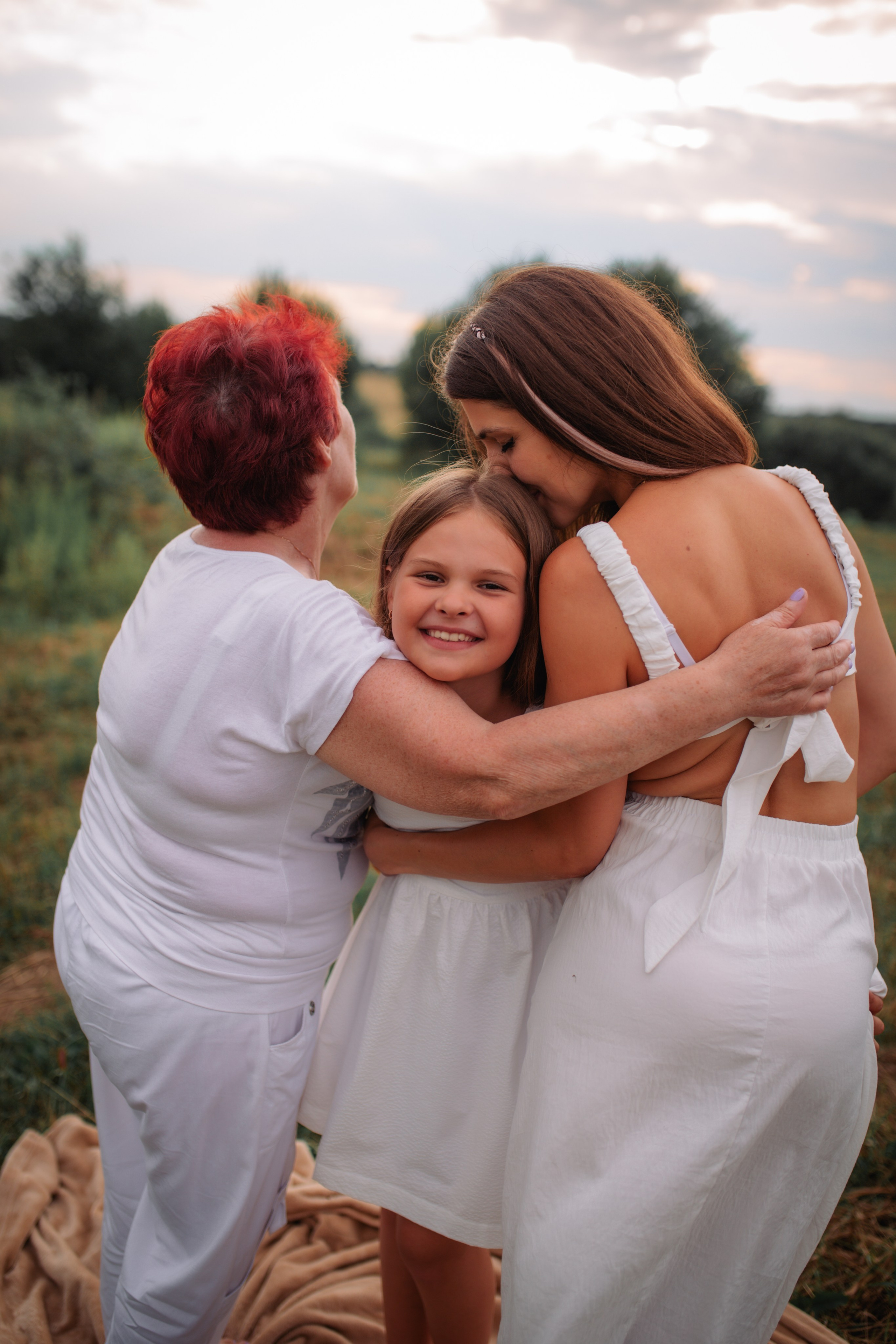 Катюша с семьёй