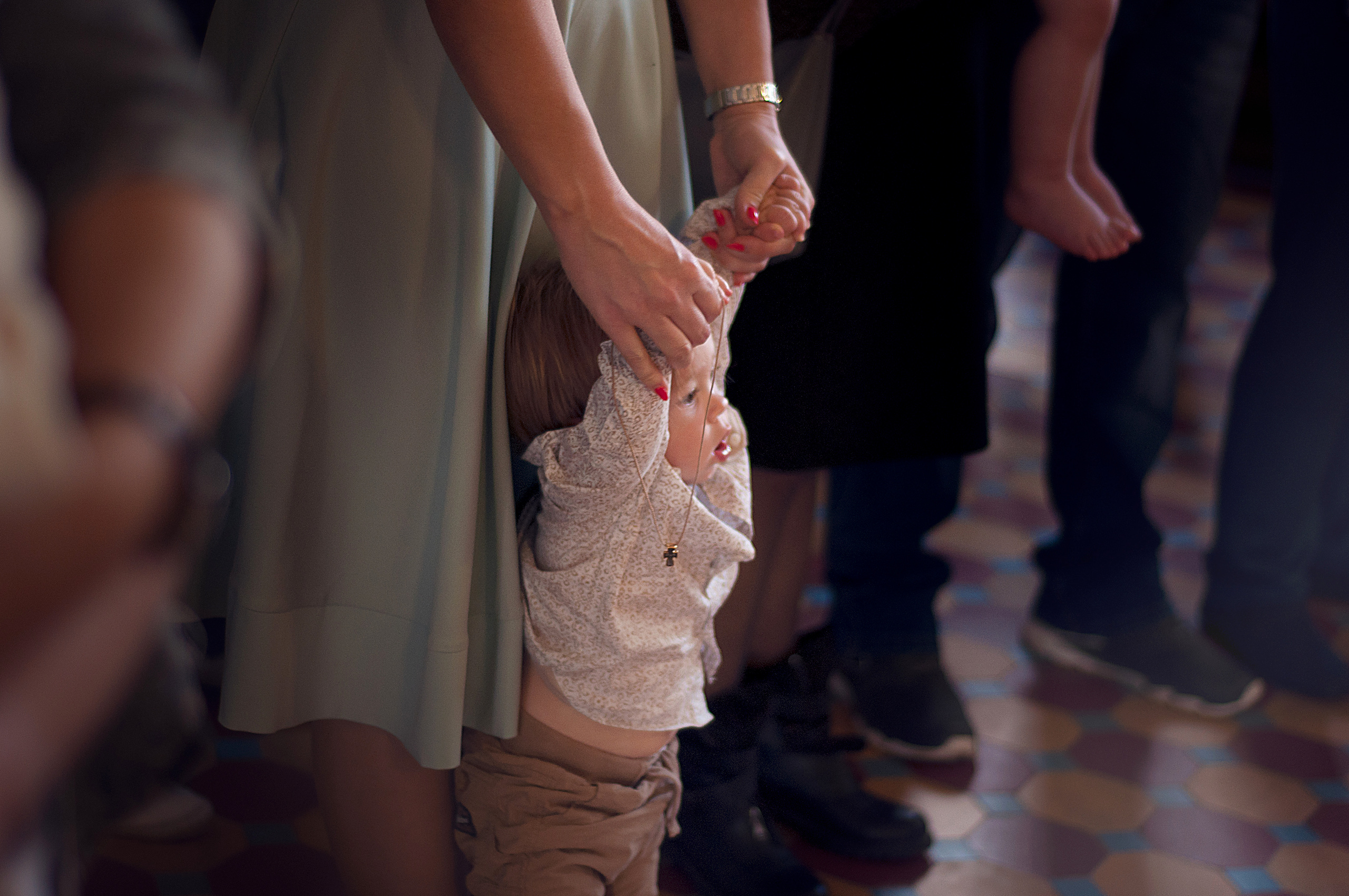 Крещение малыш фотограф Шаховская