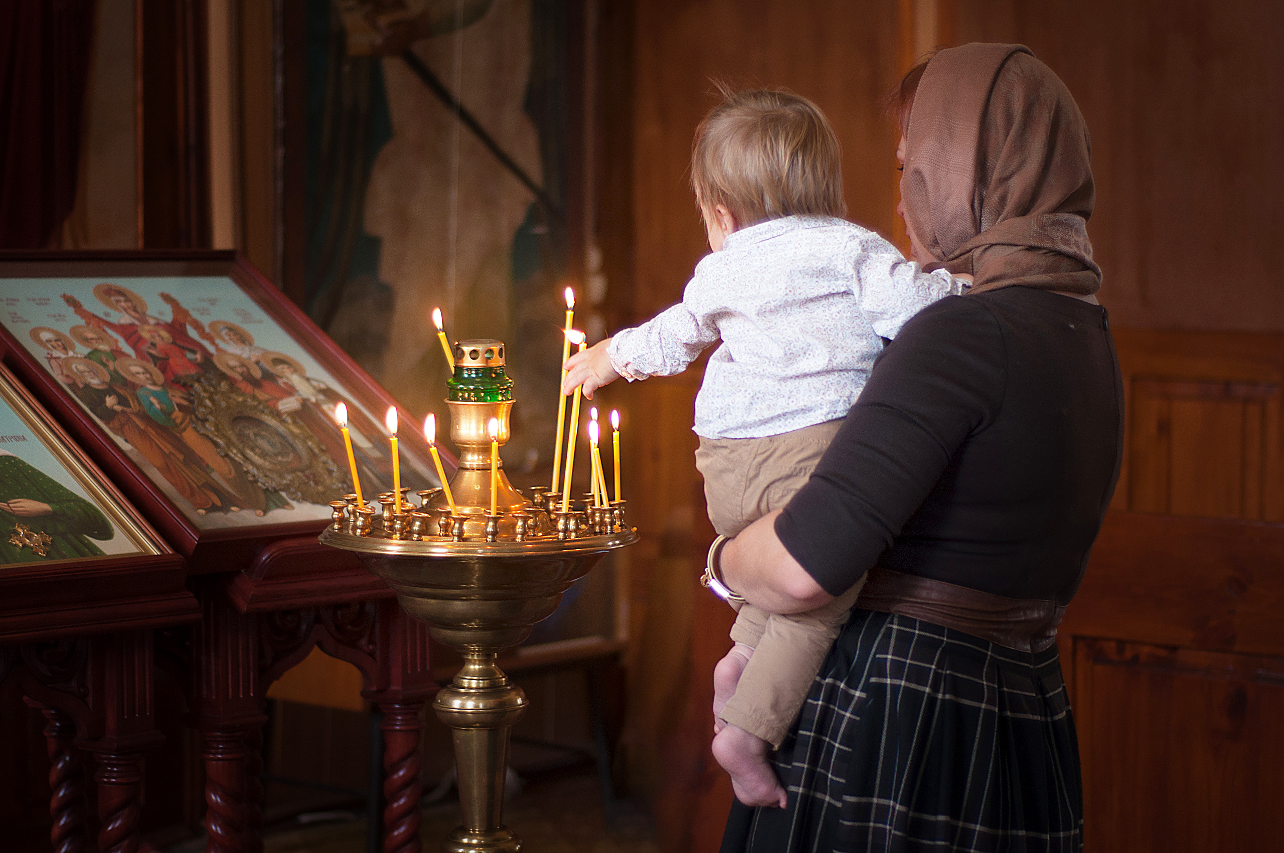 Крещение малыш фотограф Шаховская