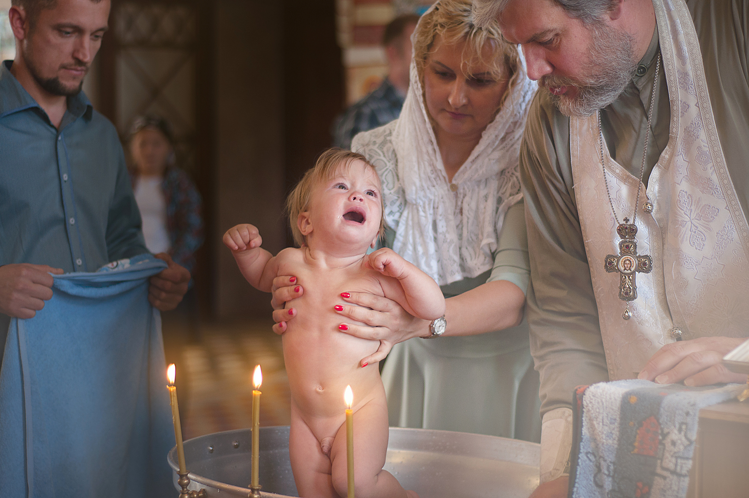Крещение малыш фотограф Шаховская