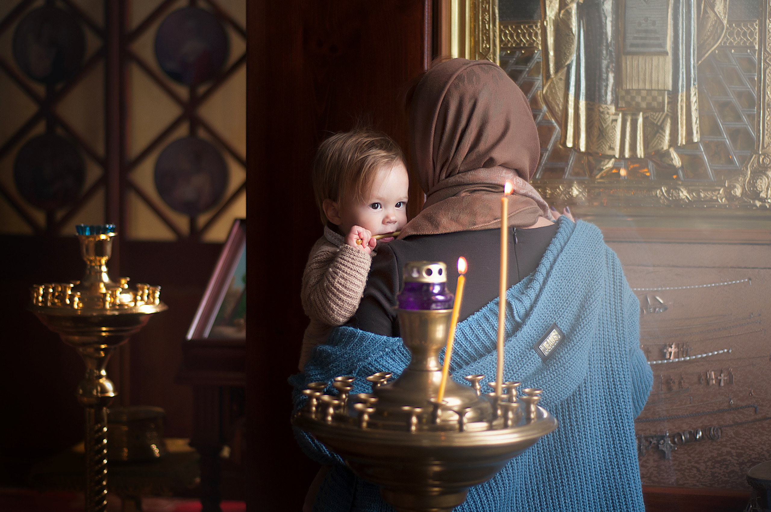 Крещение малыш фотограф Шаховская