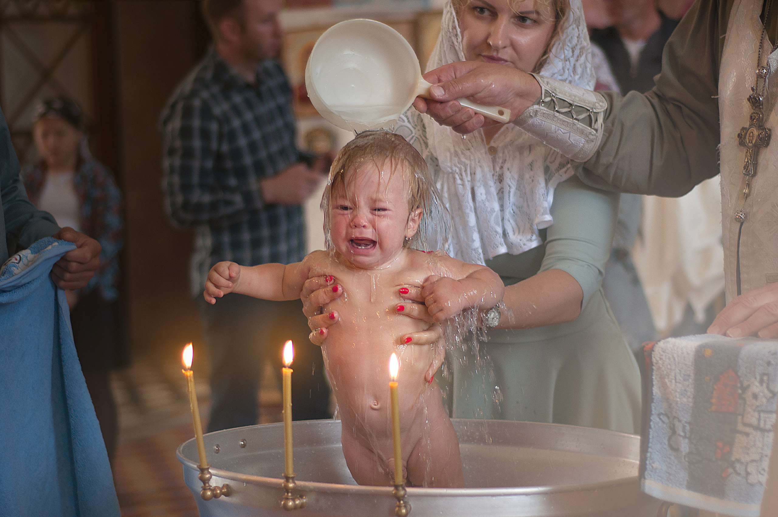 Крещение малыш фотограф Шаховская